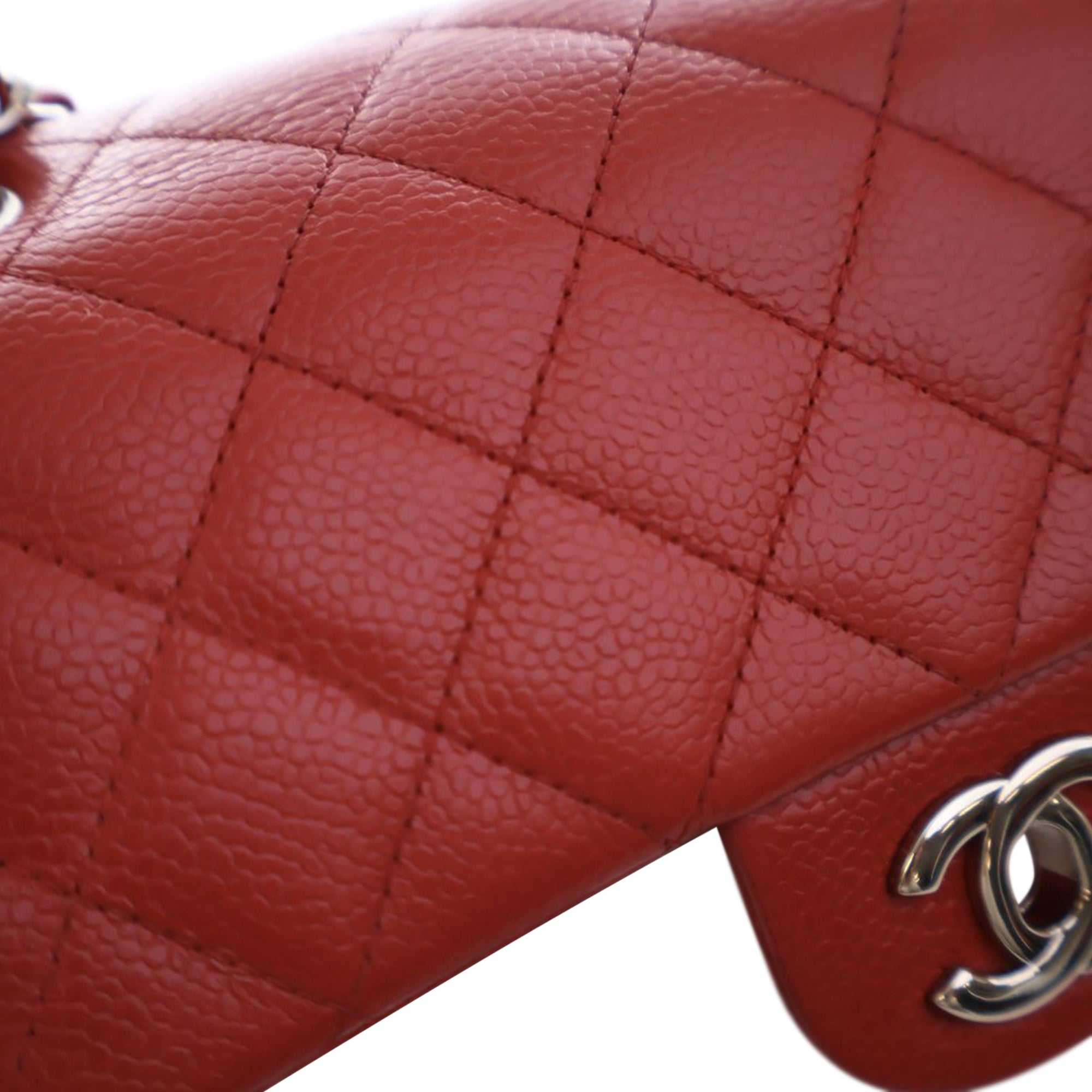 Chanel Mini Rectangular Classic Caviar Single Flap - image 6