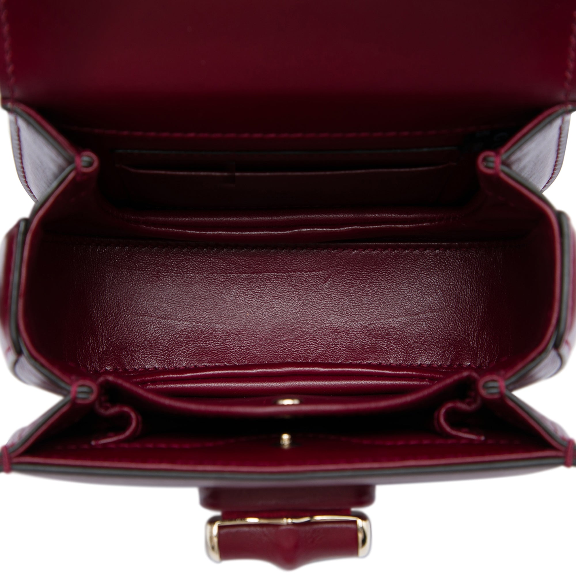 Gucci Mini Calfskin Bamboo Night - image 4