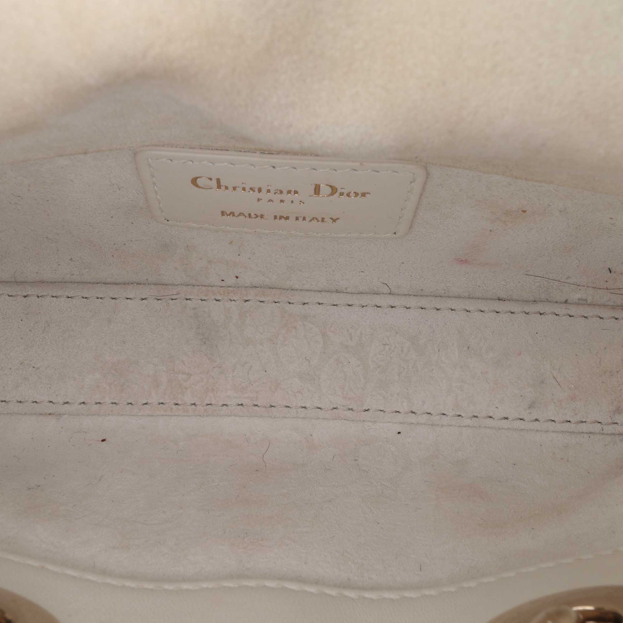 Dior Micro Lambskin Cannage Lady D Joy