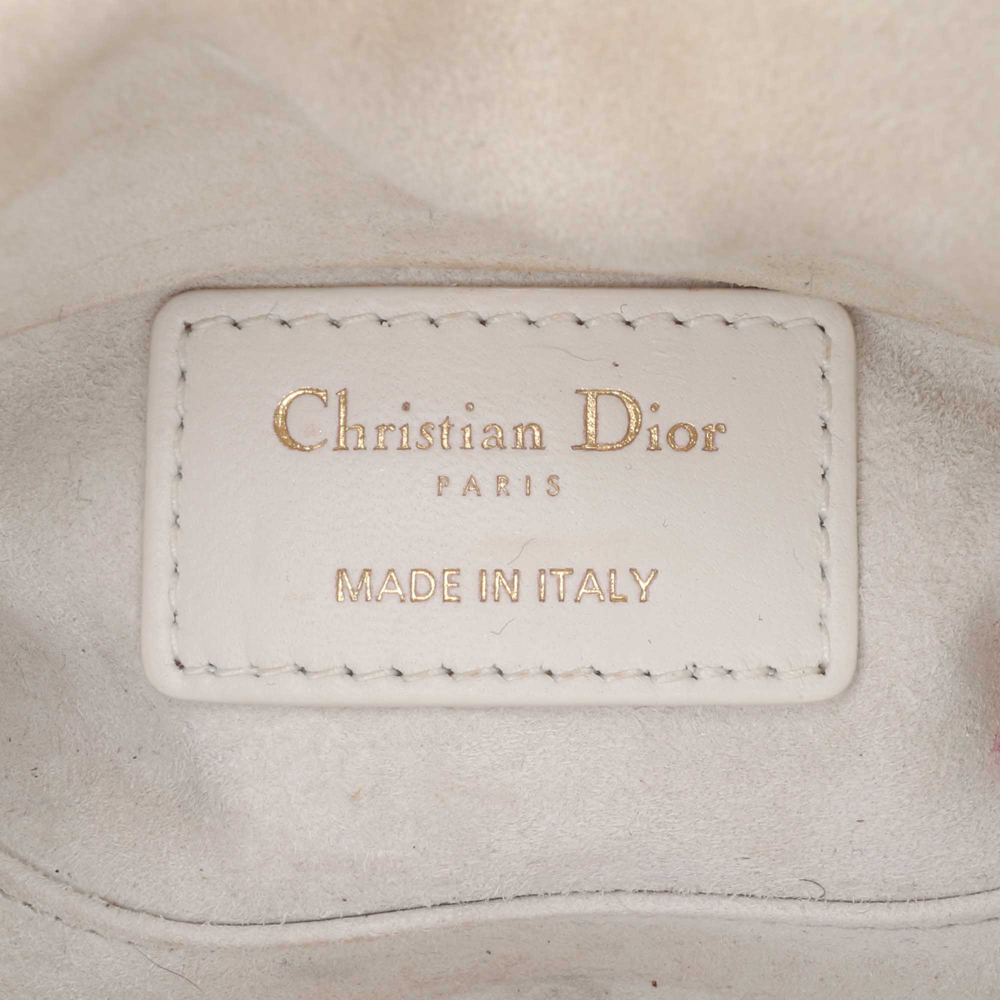 Dior Micro Lambskin Cannage Lady D Joy