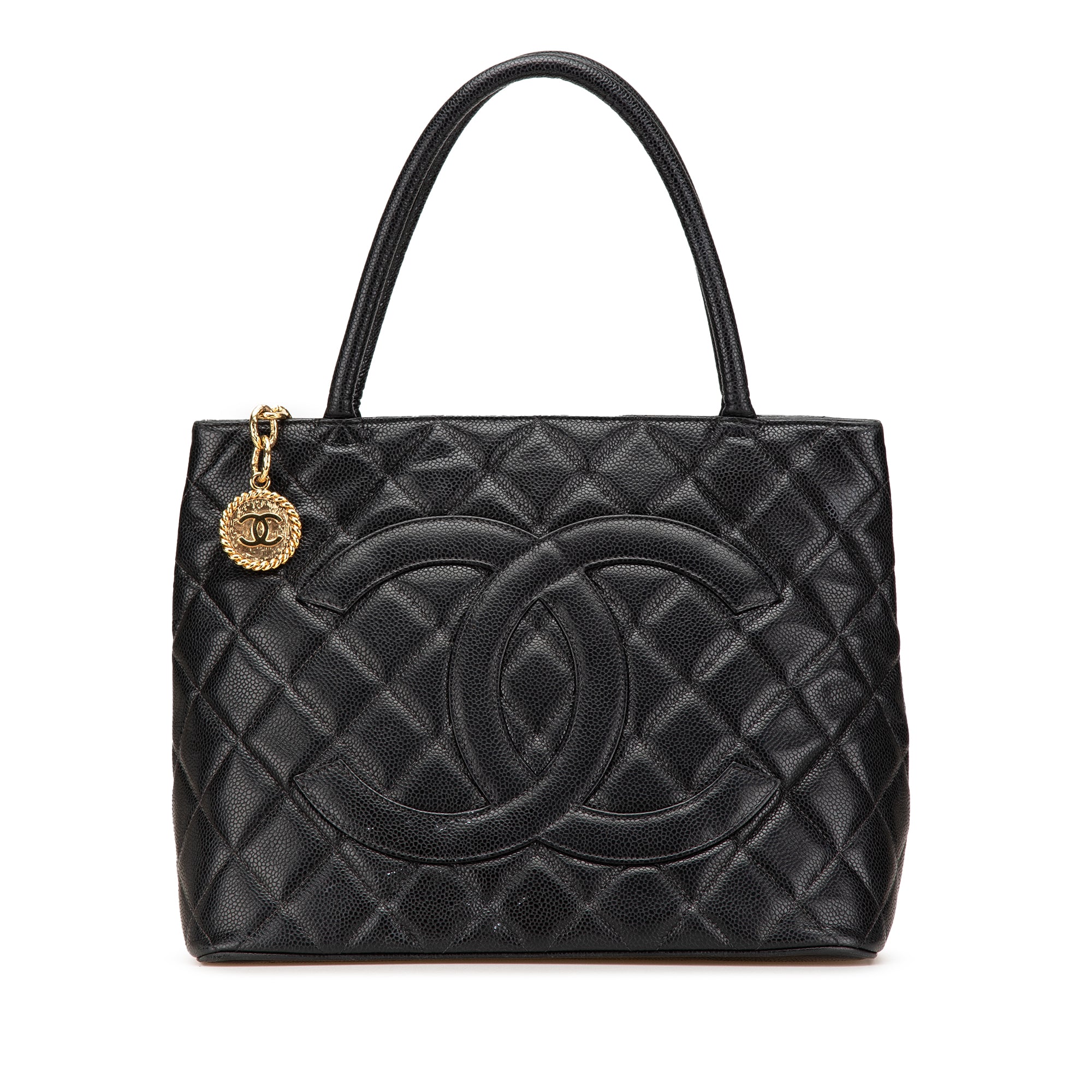 Chanel Caviar Medallion Tote - image 1