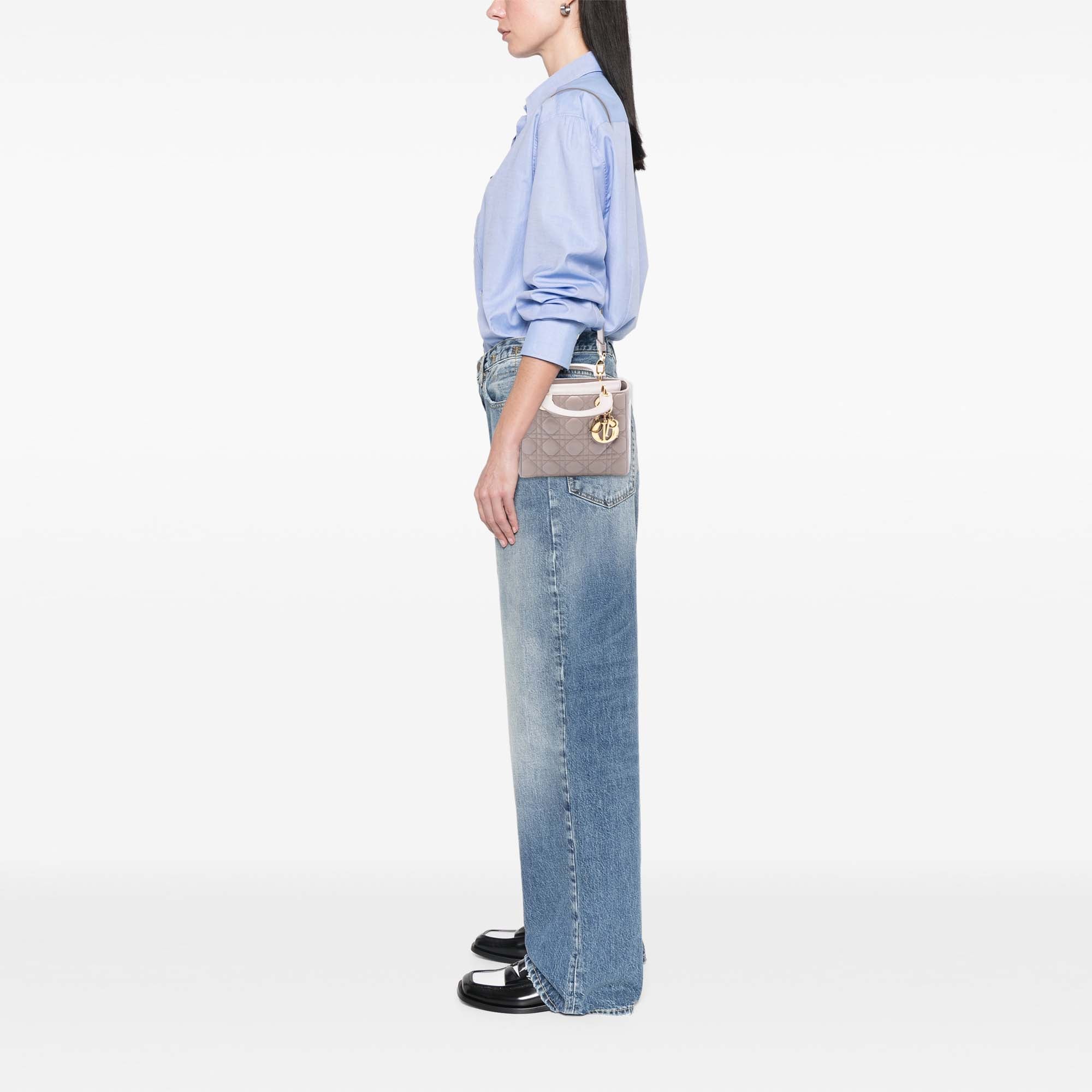 Dior Small Lambskin Cannage My ABCDior Lady Dior - image 8