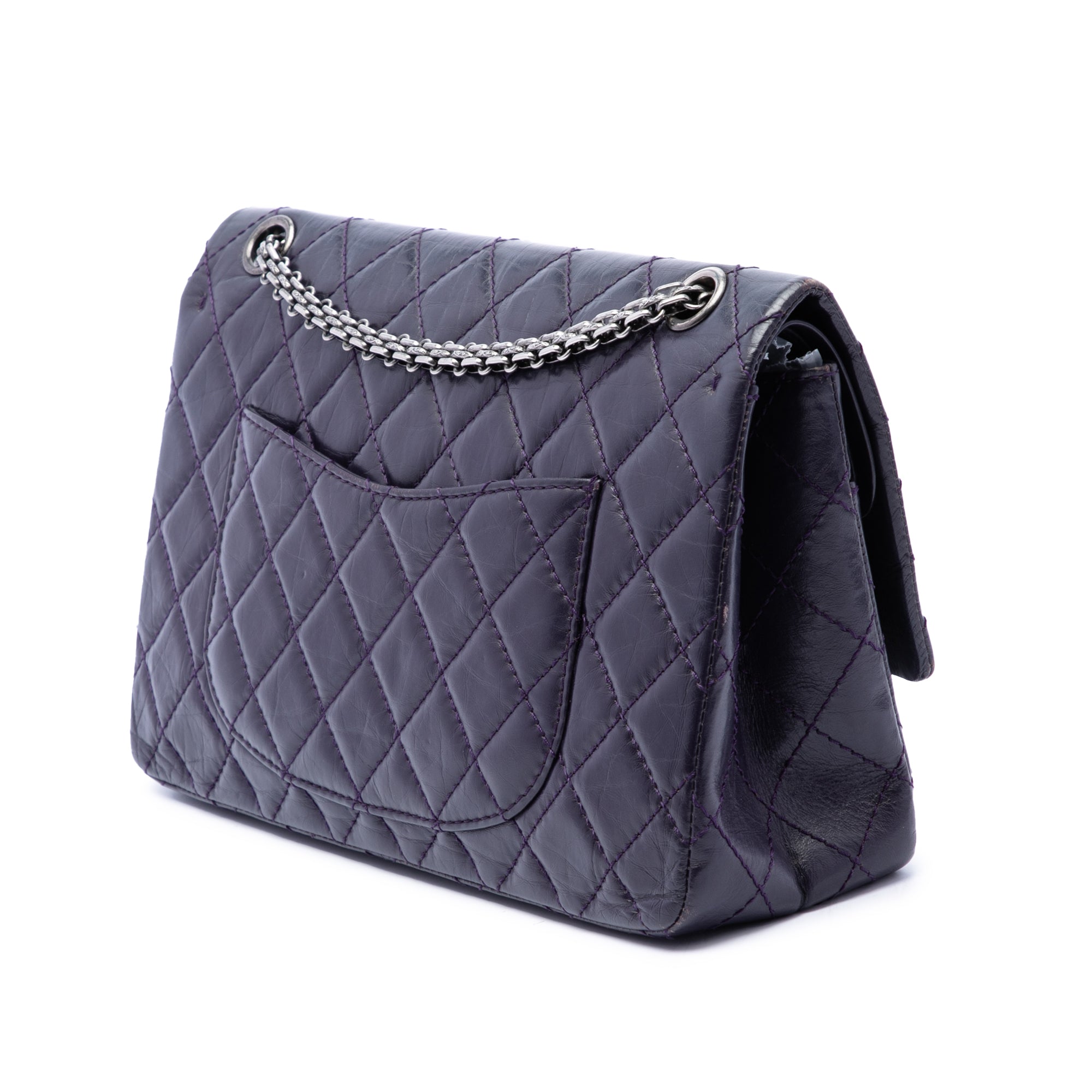 Chanel Quilted Aged Calfskin Reissue 2.55 Double Flap 226 - image 2