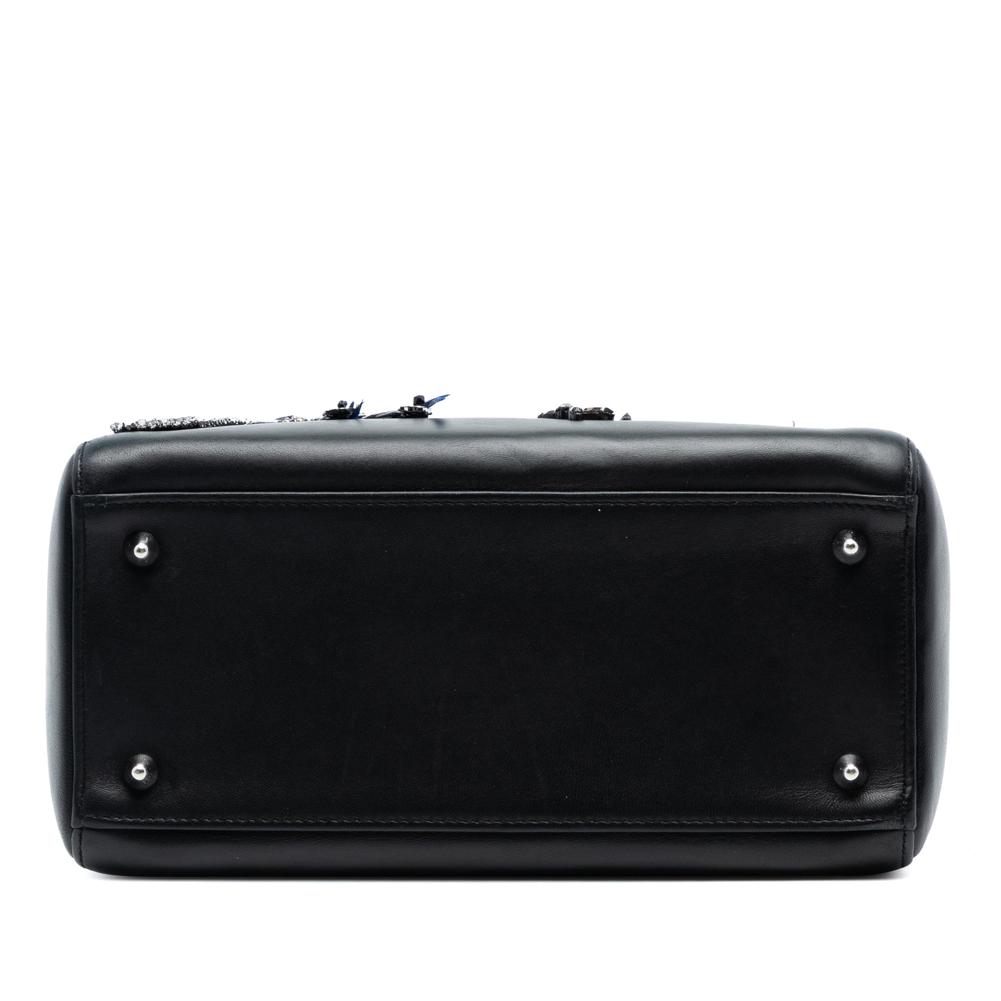 Dior Medium Calfskin Dragonfly Embellished Lady Dior - image 3