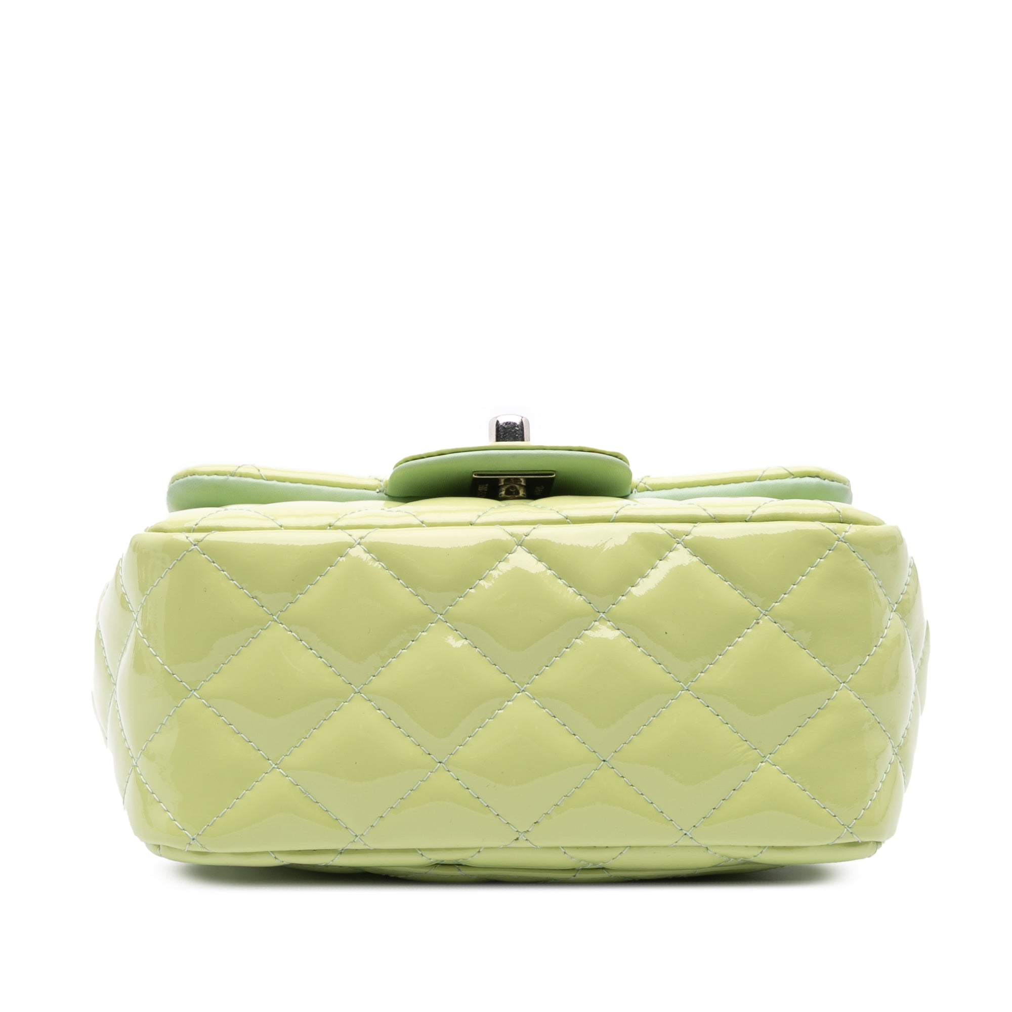Chanel Mini Square Classic Patent Single Flap - image 3