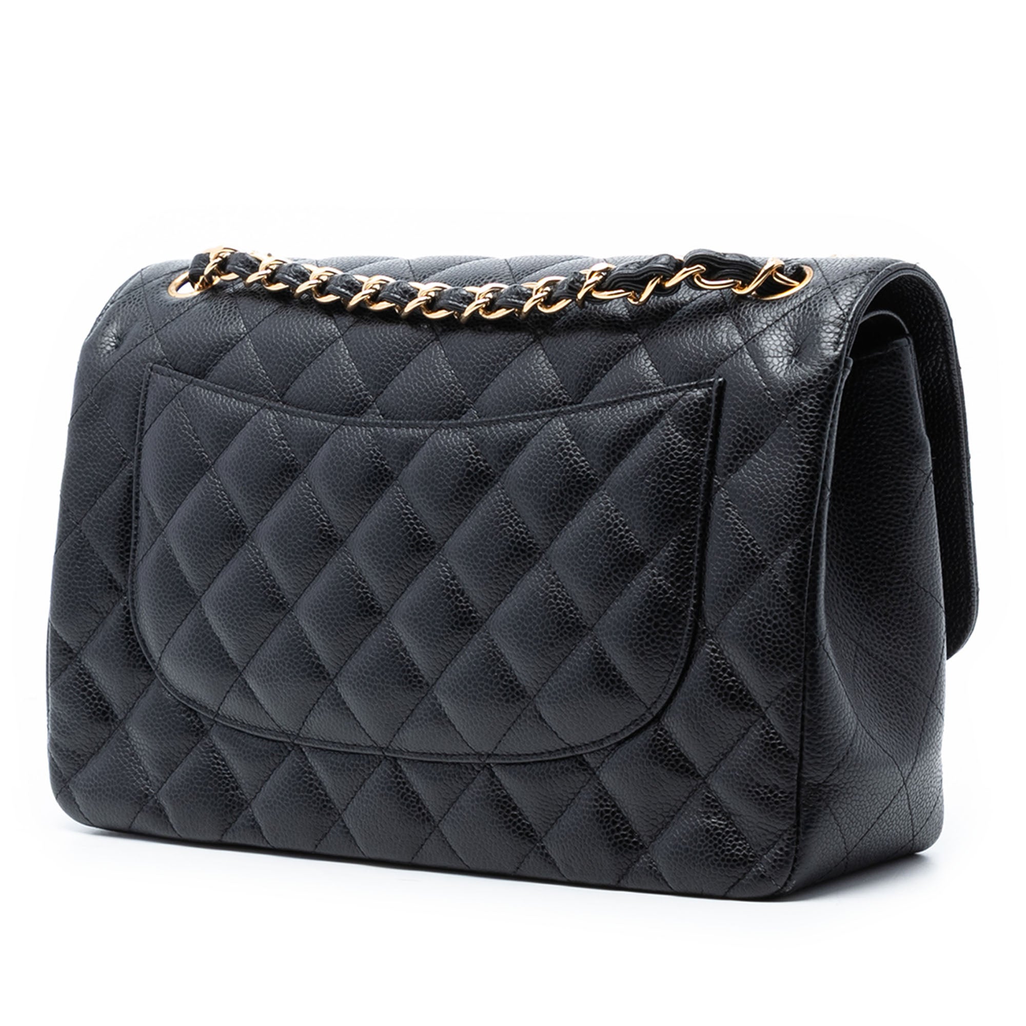 Chanel Jumbo Classic Caviar Double Flap - image 2