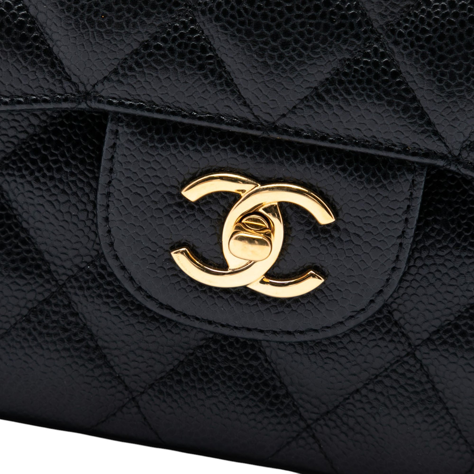 Chanel Jumbo Classic Caviar Double Flap - image 6