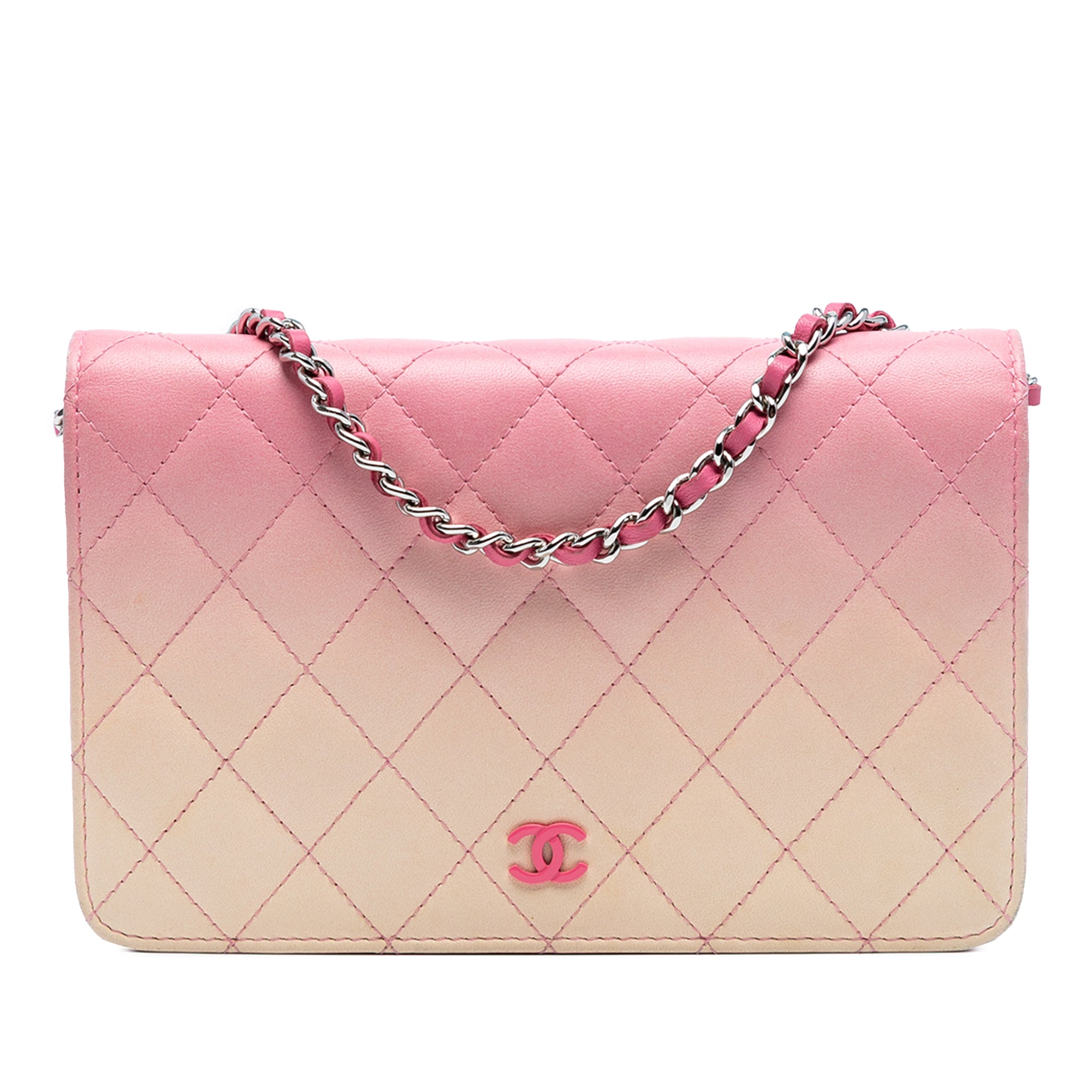 Chanel Ombre Lambskin Degrade Wallet On Chain - image 1