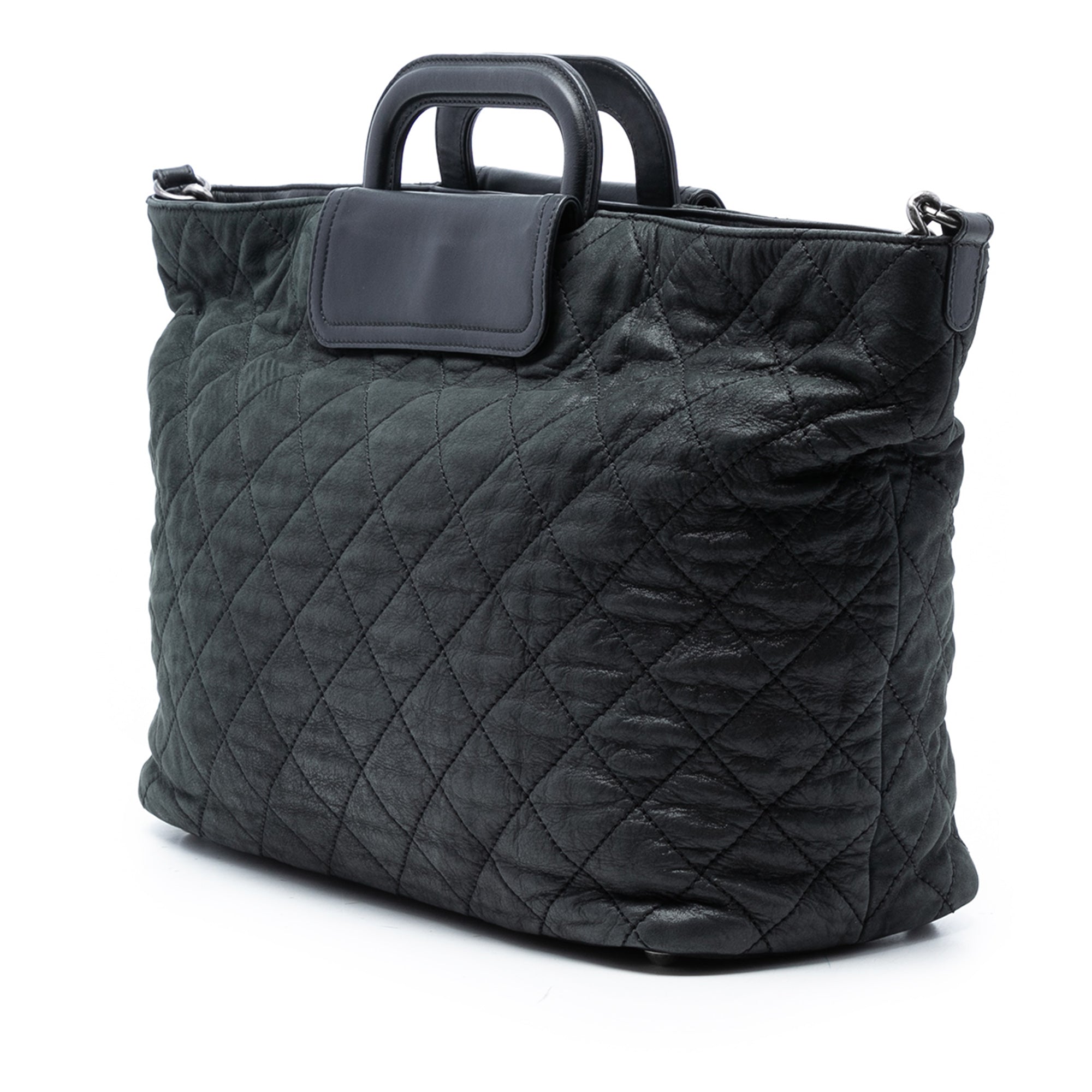 Chanel Large Iridescent Quilted Calfskin In The Mix Shopping Tote - image 2
