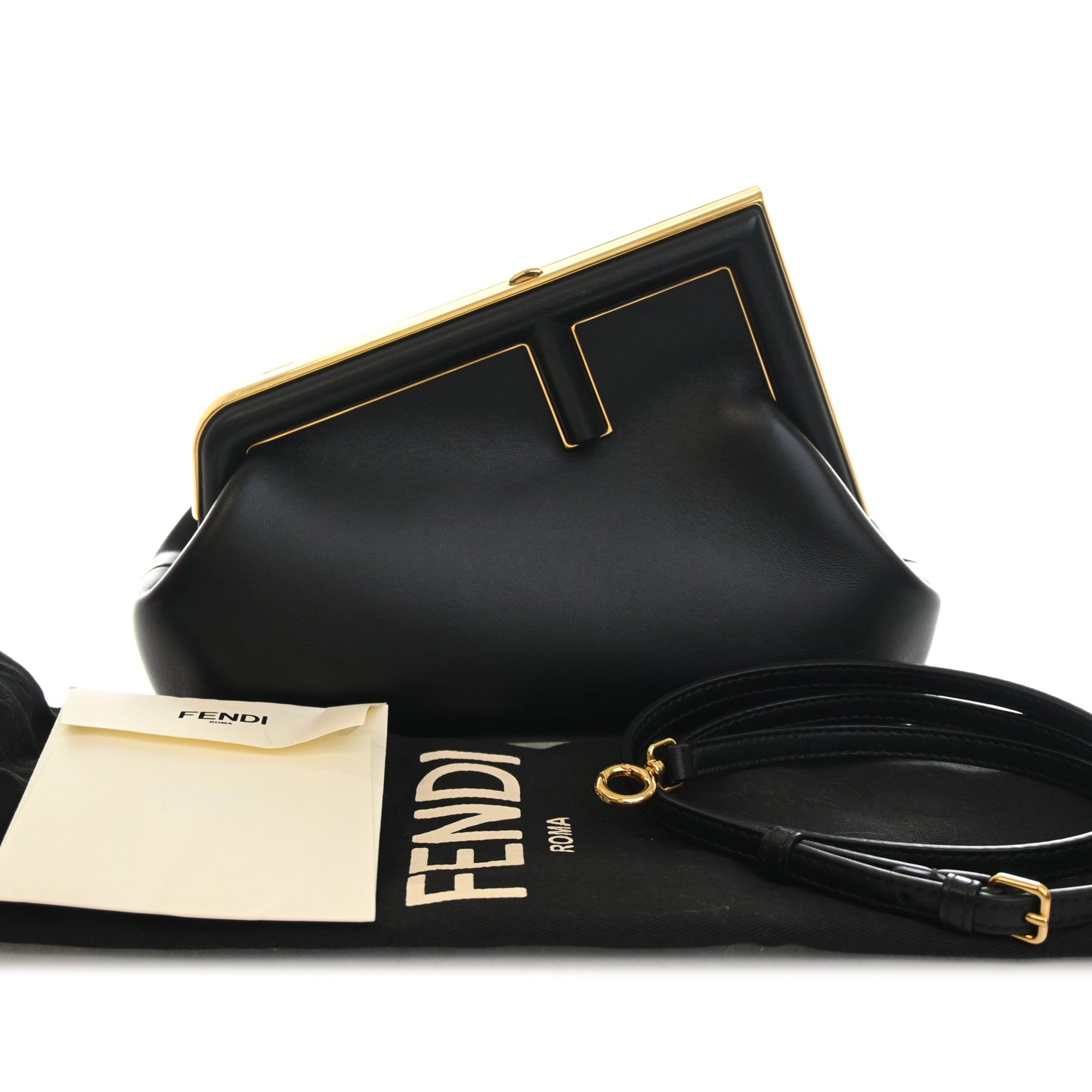 Fendi Small Nappa Fendi First Crossbody - image 14