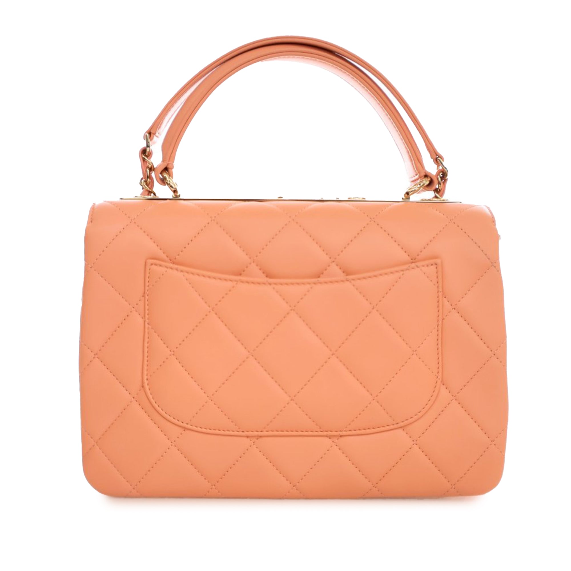Chanel Small Lambskin Trendy CC Top Handle Bag - image 2