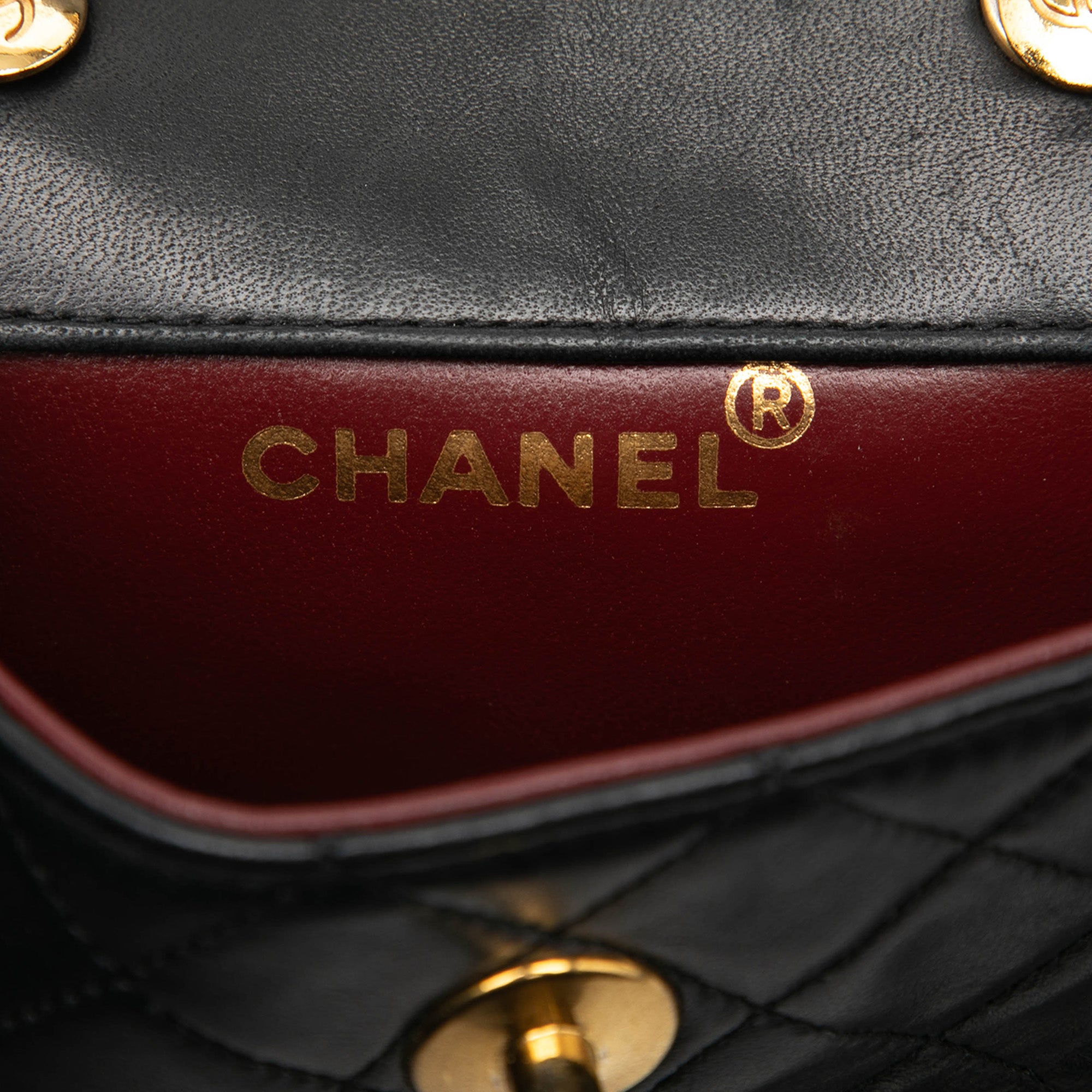 Chanel Mini CC Quilted Lambskin Flap - image 5