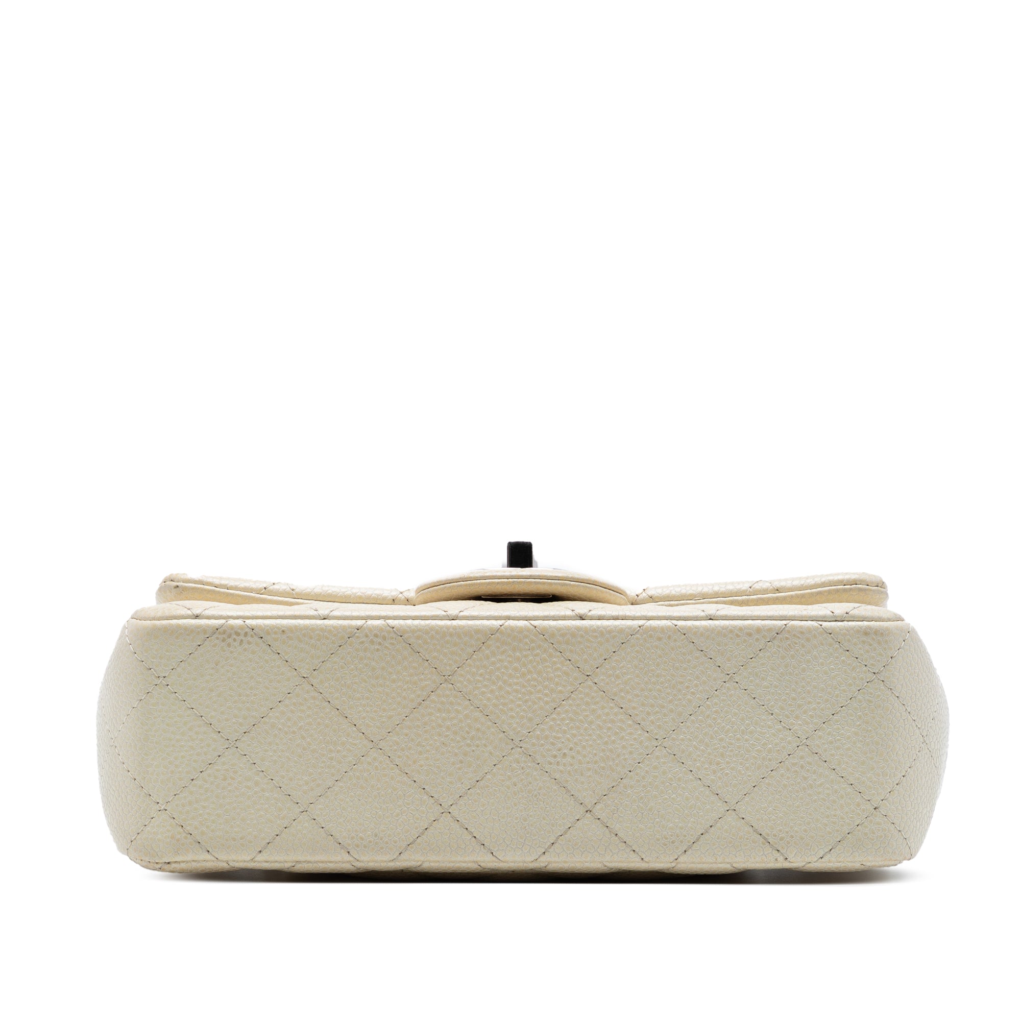 Chanel Mini Rectangular Classic Caviar Single Flap - image 3