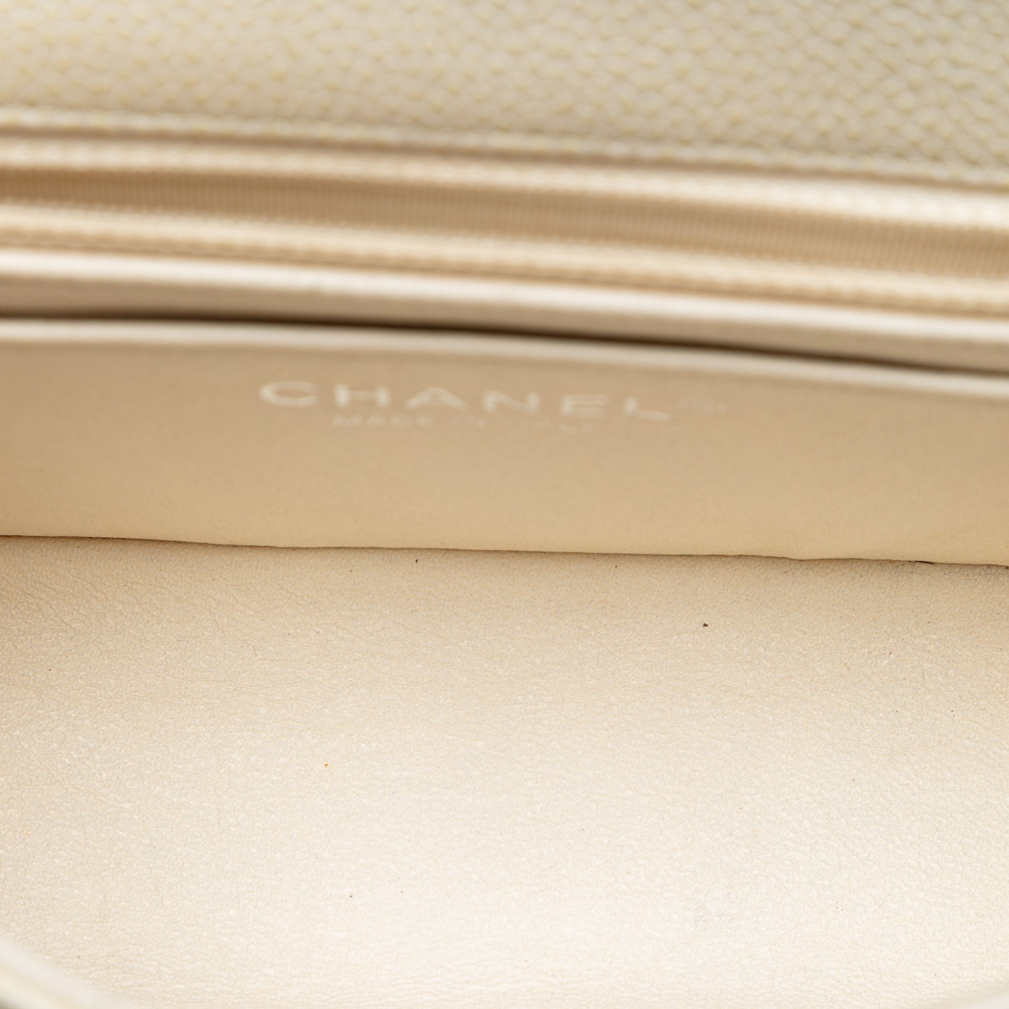 Chanel Mini Rectangular Classic Caviar Single Flap - image 4