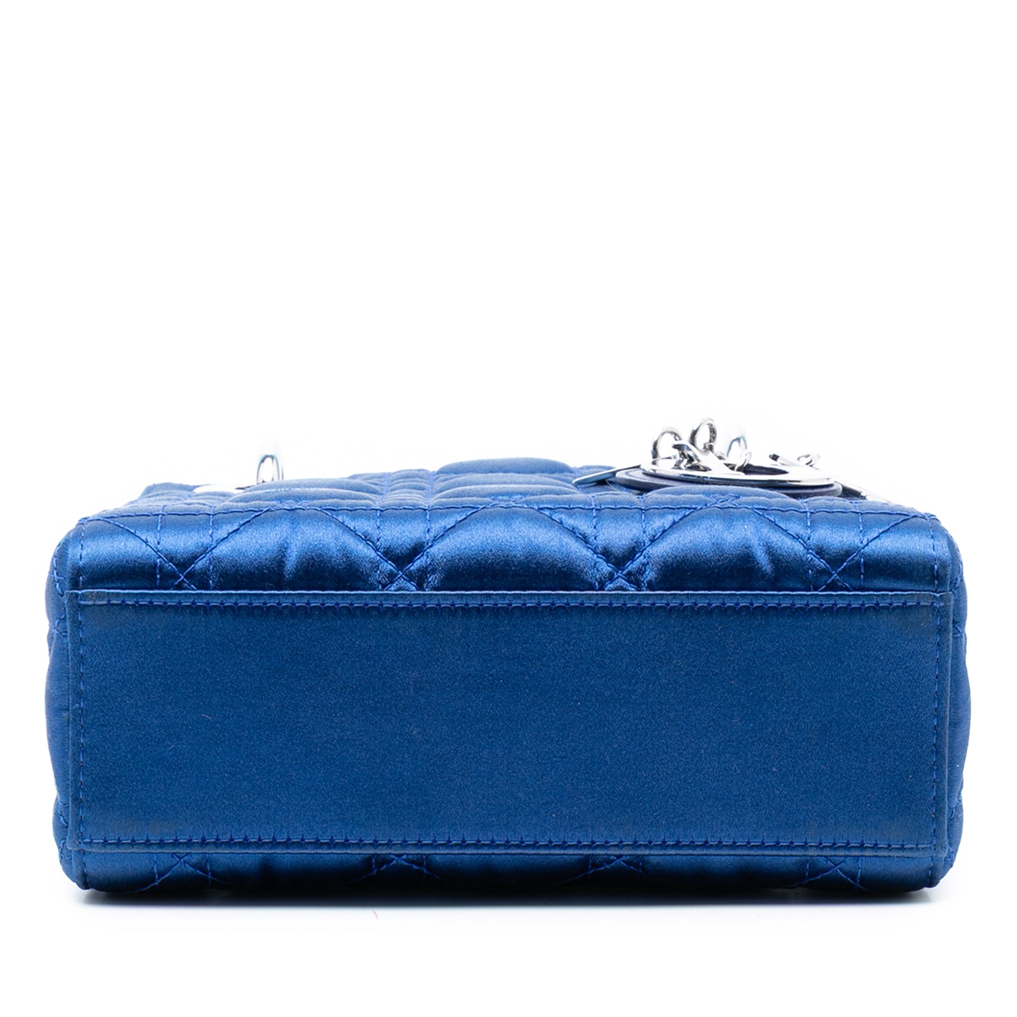 Dior Mini Satin Cannage Beaded Handle Lady Dior - image 3