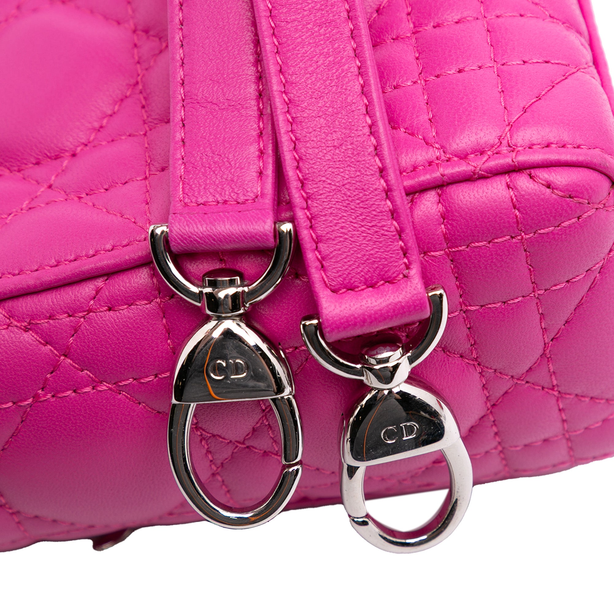 Dior Mini Lambskin Cannage Lady Dior - image 10