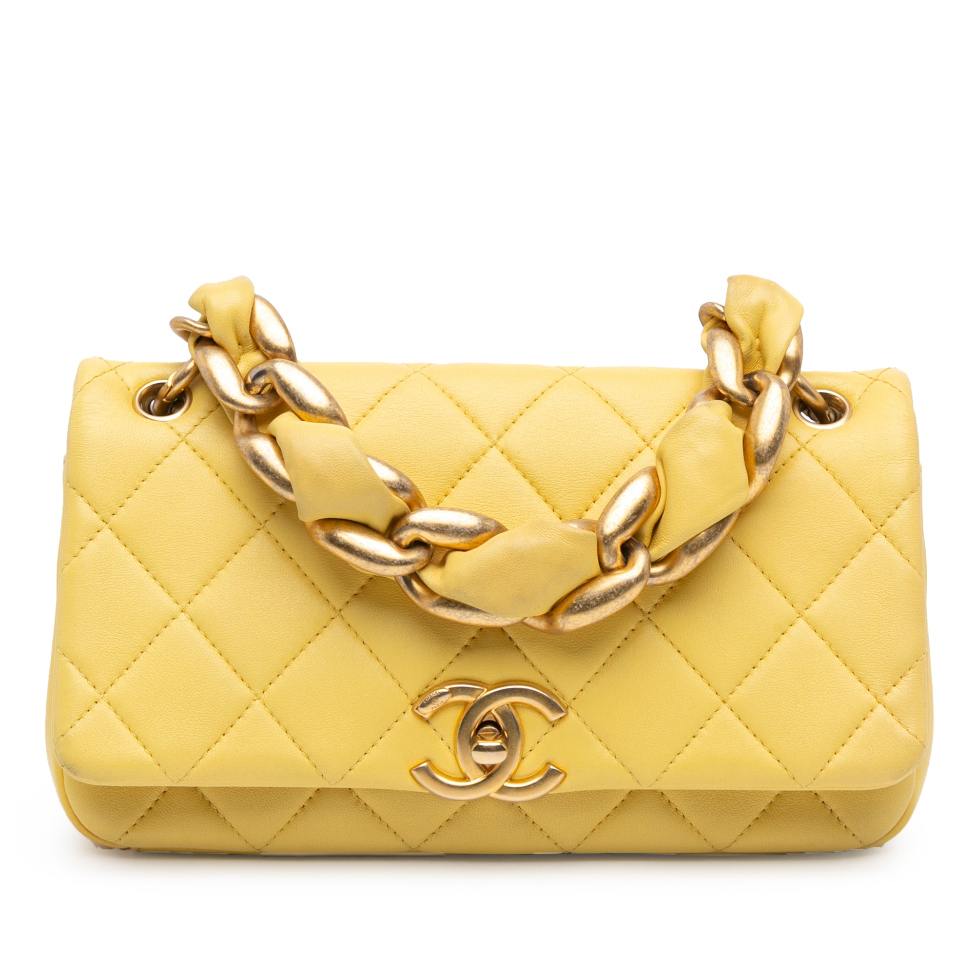Chanel Quilted Lambskin Chain Is More Flap - image 1