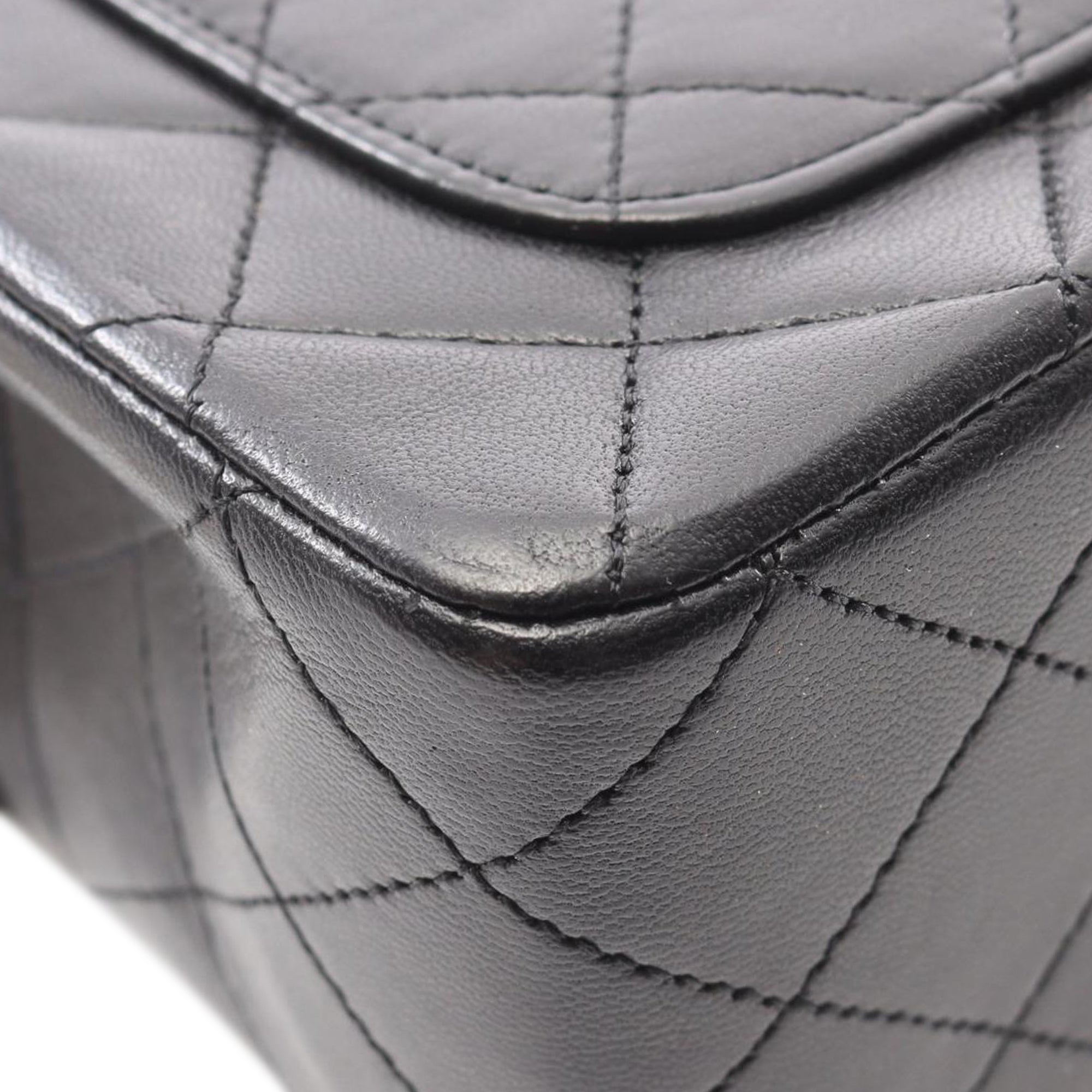 Chanel Medium Tall Classic Lambskin Double Flap - image 12