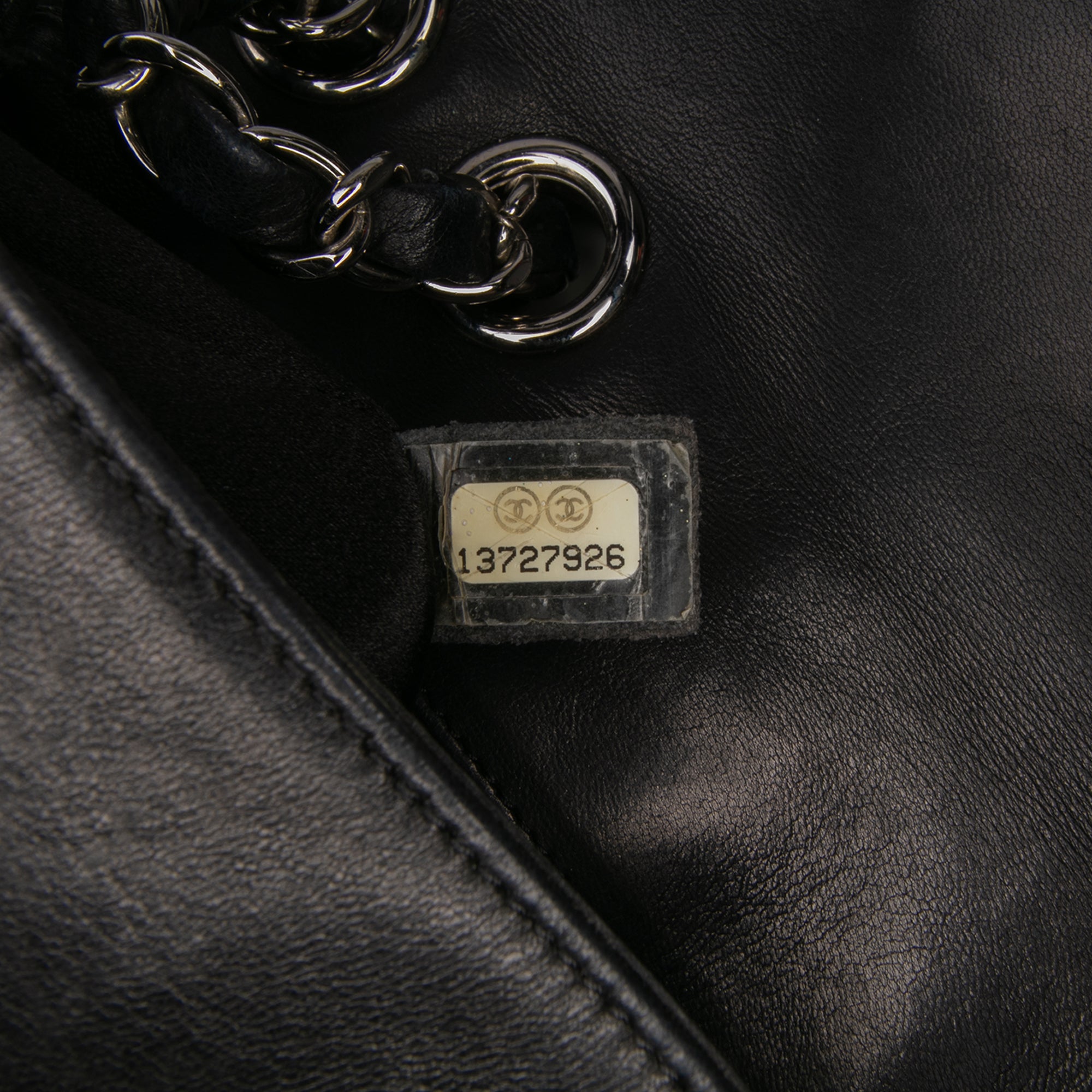 Chanel Quilted Lambskin Studded Metal Beauty Flap - image 6