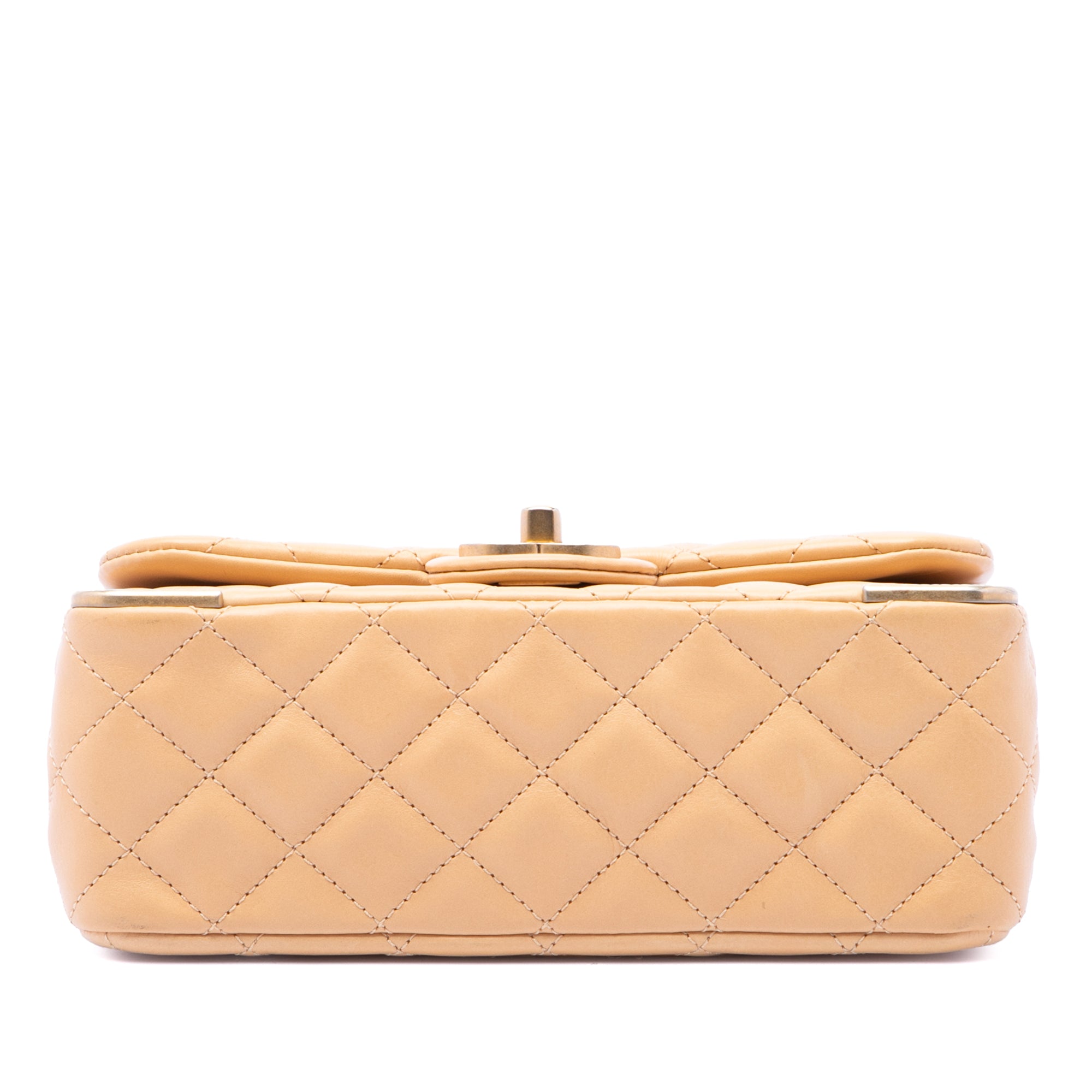 Chanel Mini Quilted Calfskin Rock The Corner Flap - image 3