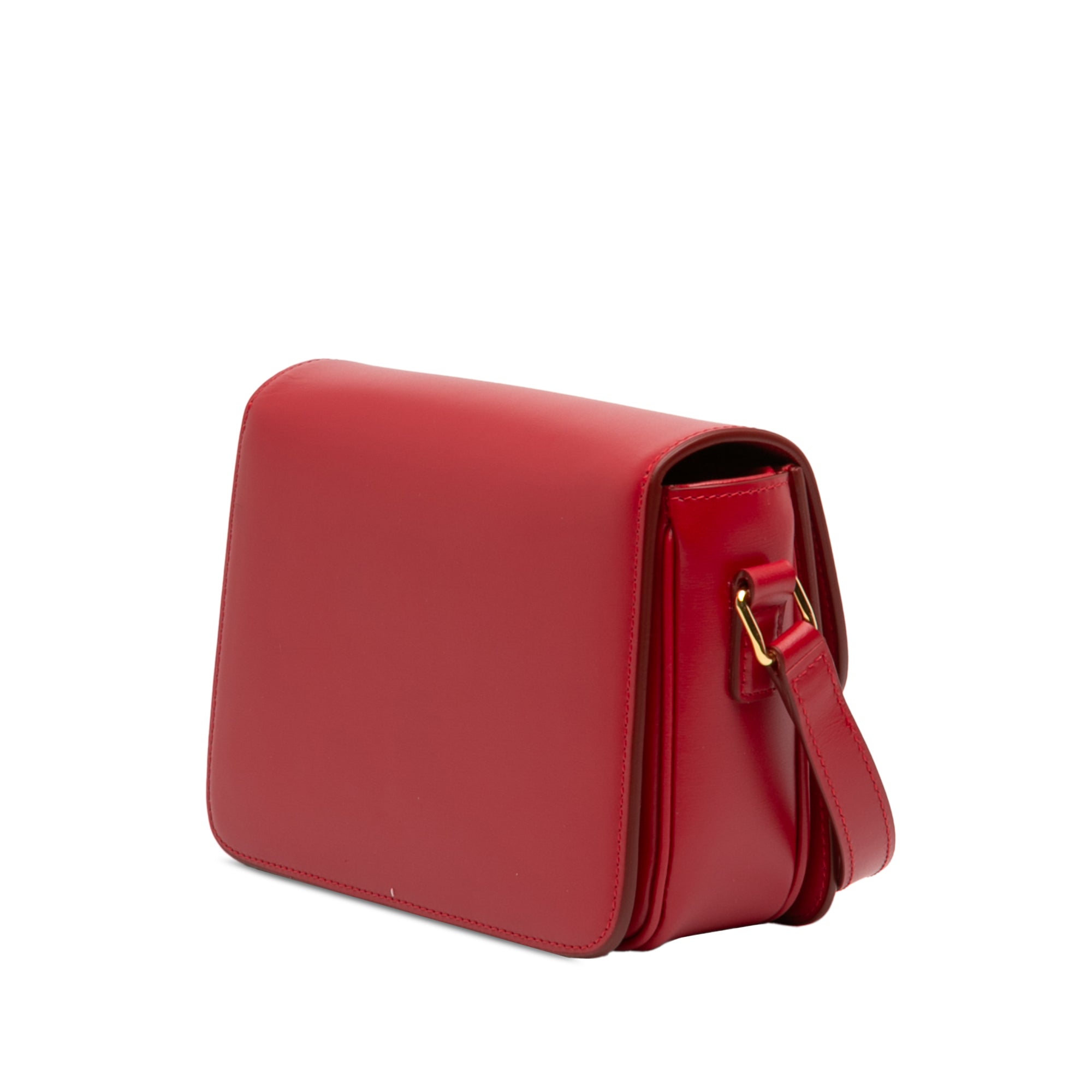 Celine Teen Shiny Calfskin Triomphe Crossbody - image 2