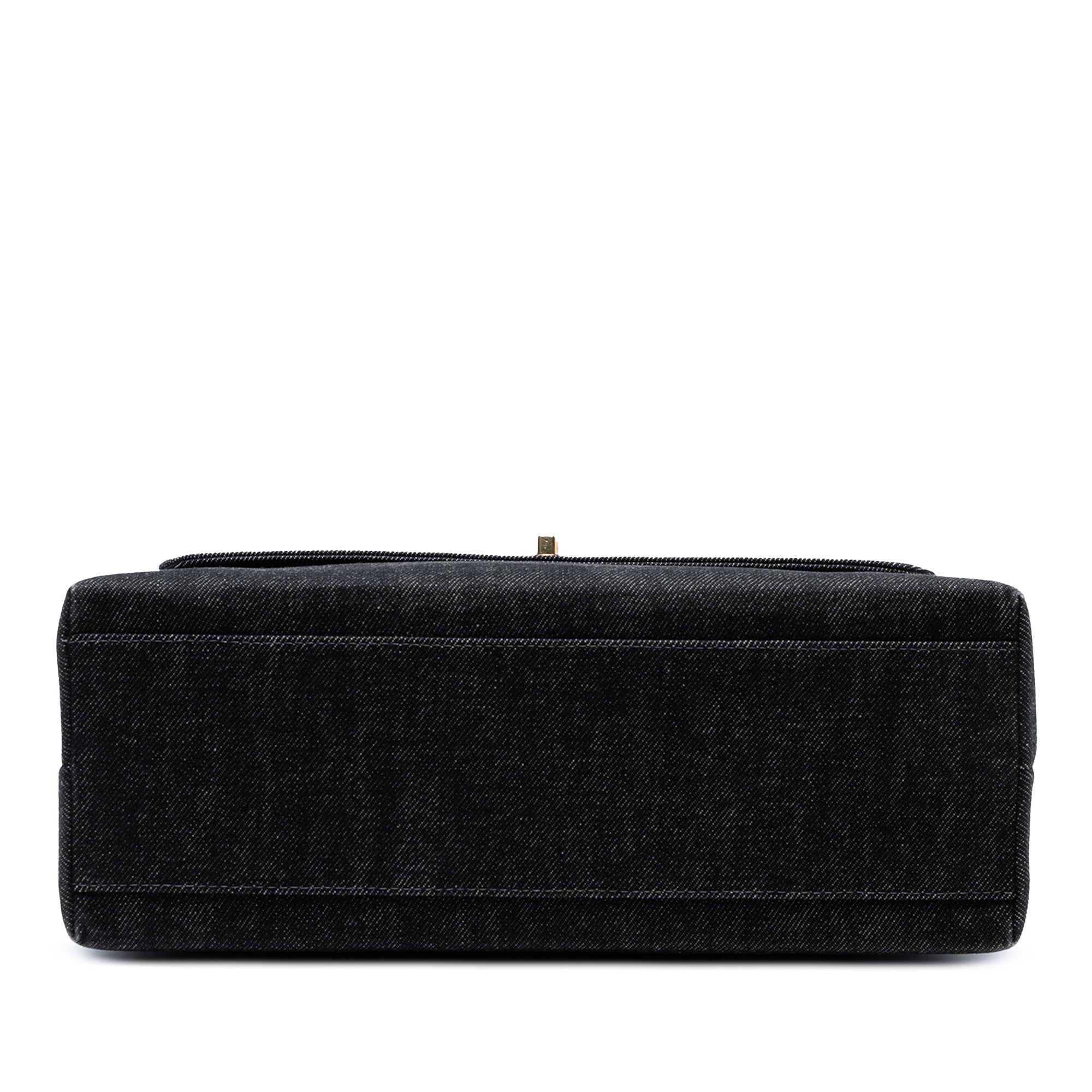 Chanel CC Denim Kelly Top Handle Bag - image 3