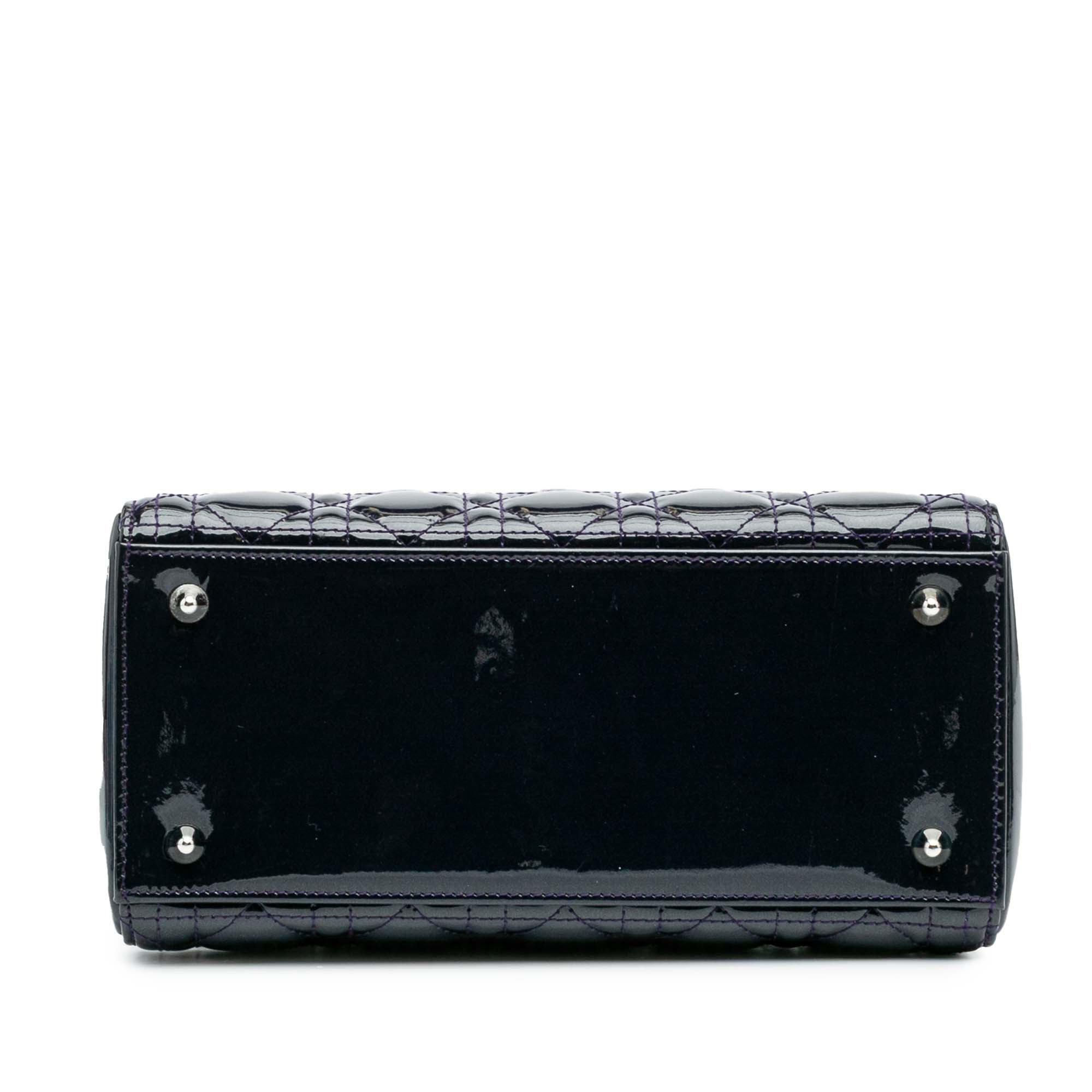 Dior Medium Patent Cannage Lady Dior - image 3