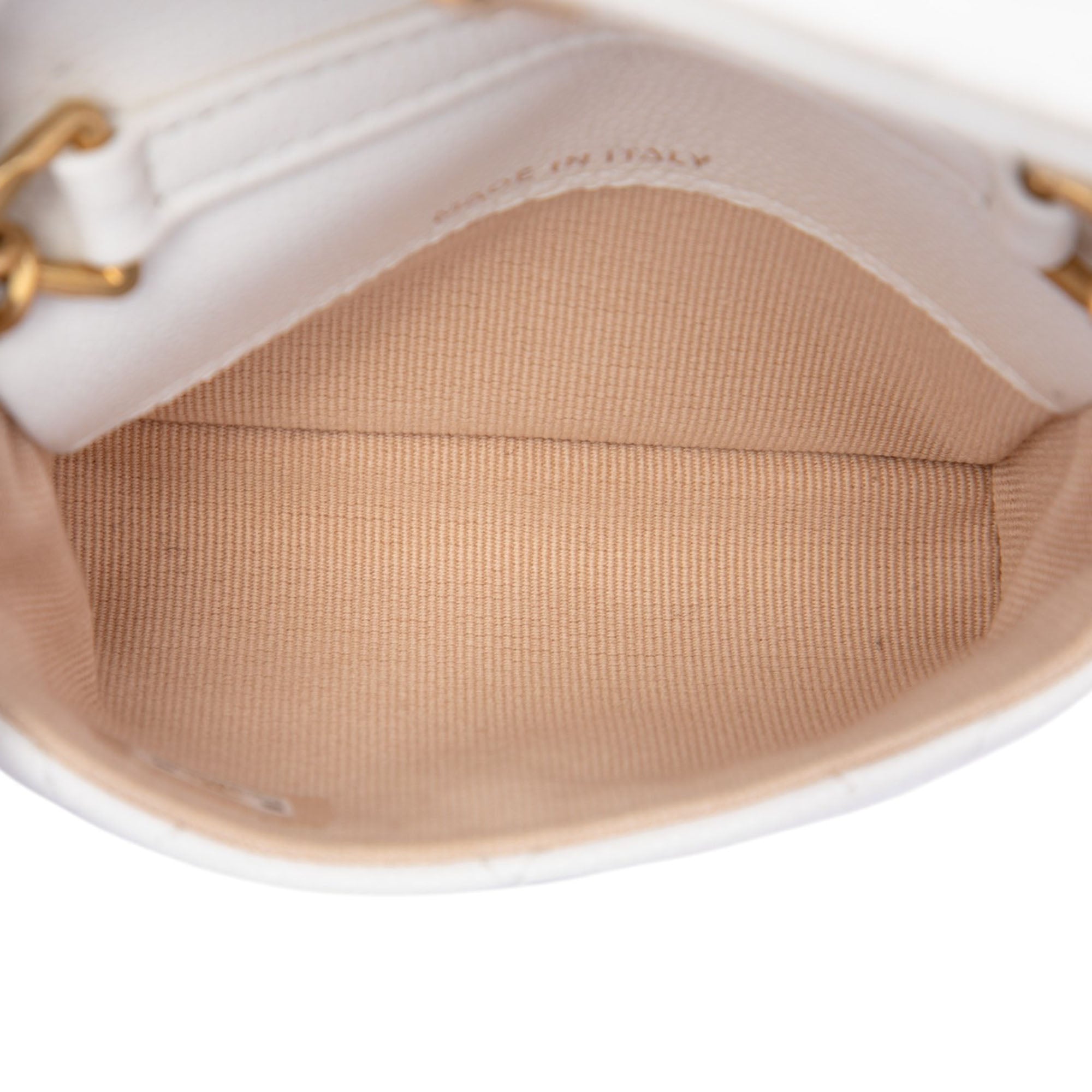 Chanel Quilted Caviar Twist Your Buttons Flap Chain Belt Bag - image 4