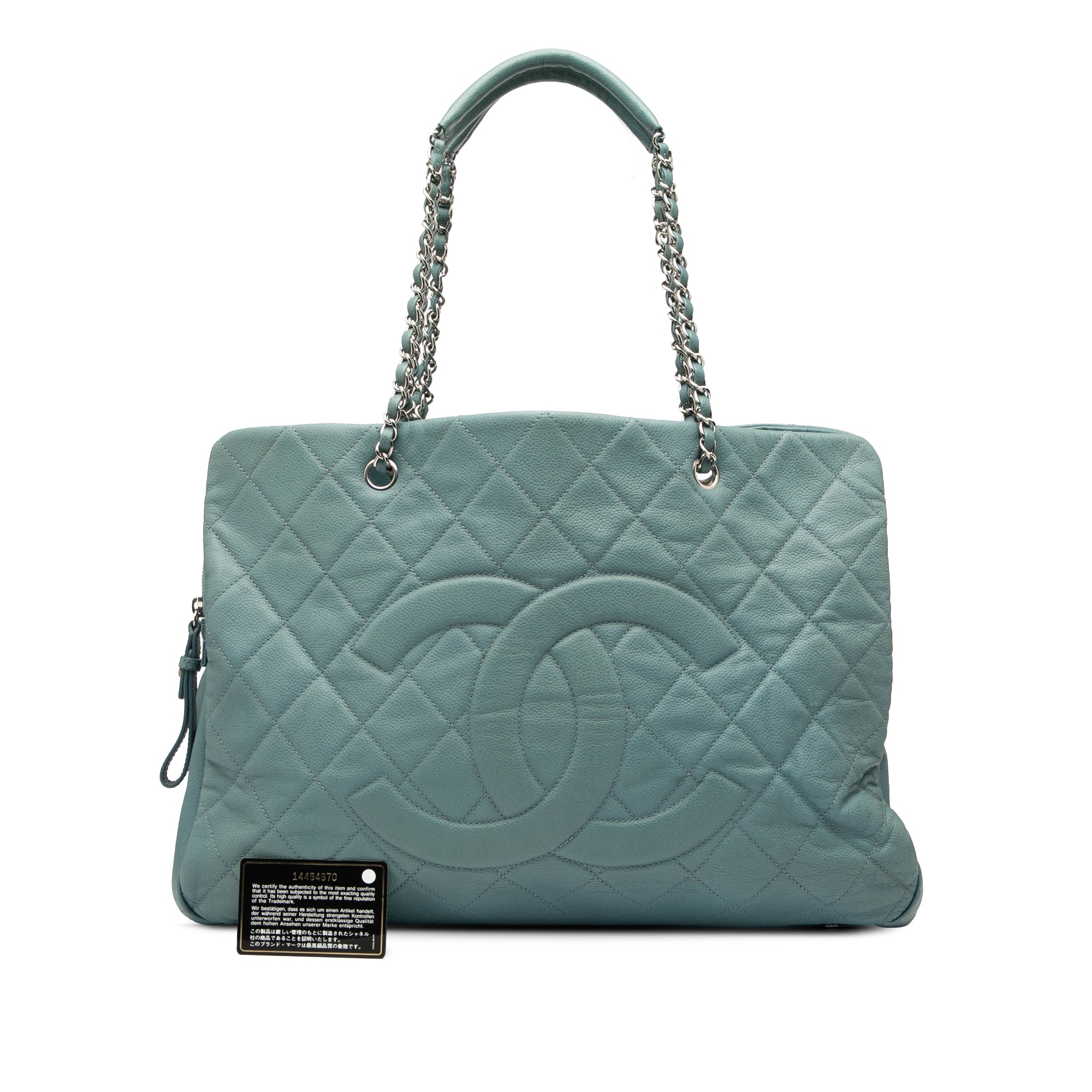 Chanel Quilted Caviar Timeless Tote XL - image 8