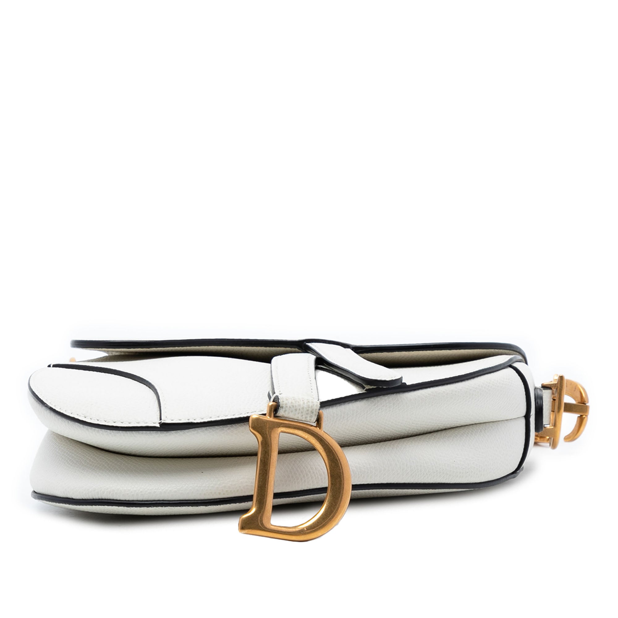 Dior Mini Grained Calfskin Saddle Bag - image 3