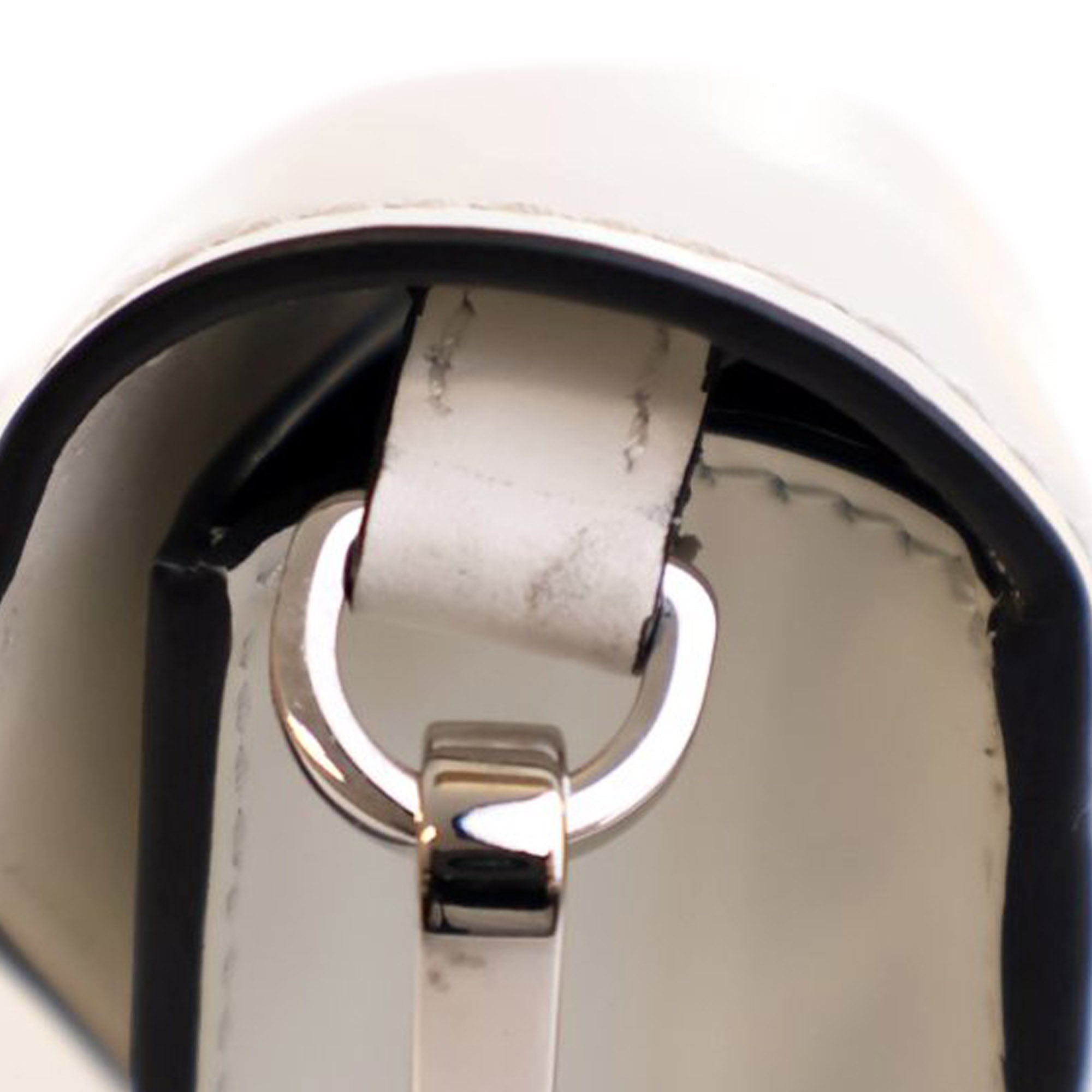 Prada Spazzolato Triangle Logo Plate Flap Chain Crossbody - image 7