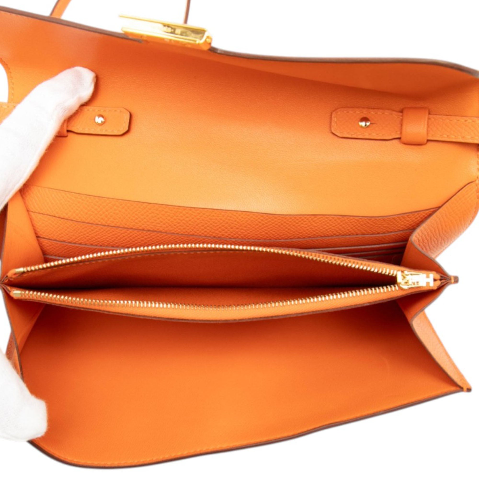 Hermès Epsom Constance Long To Go Wallet - image 4