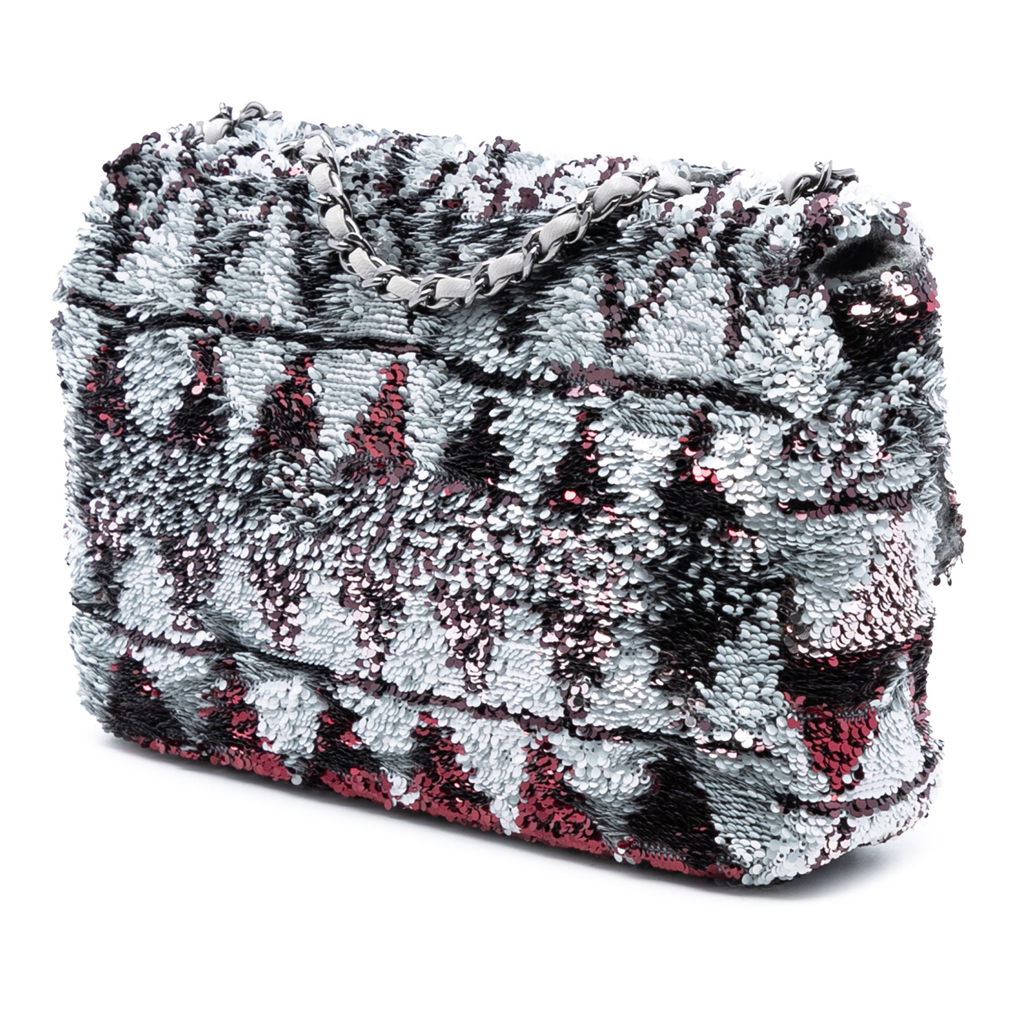 Chanel Mini Rectangular Sequin Single Flap - image 2
