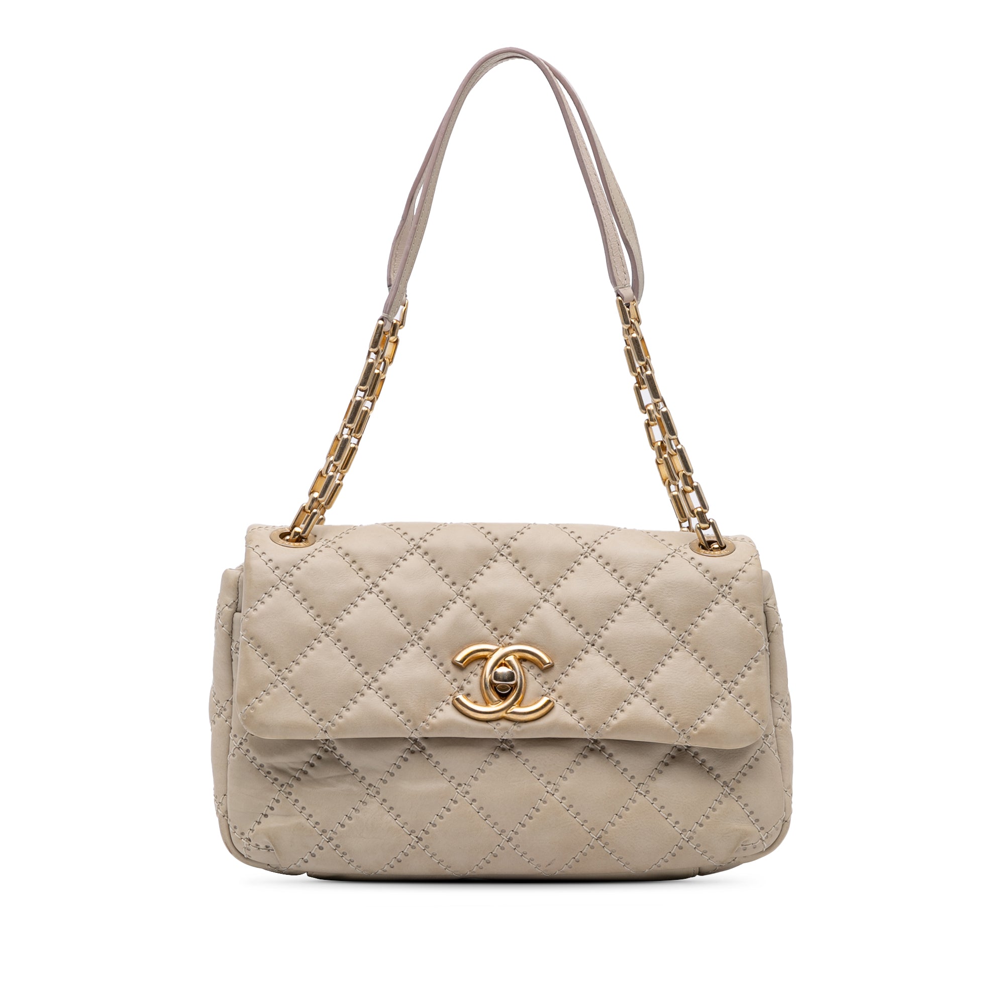 Chanel Quilted Calfskin Ultimate Stitch Retro Chain Flap - image 1