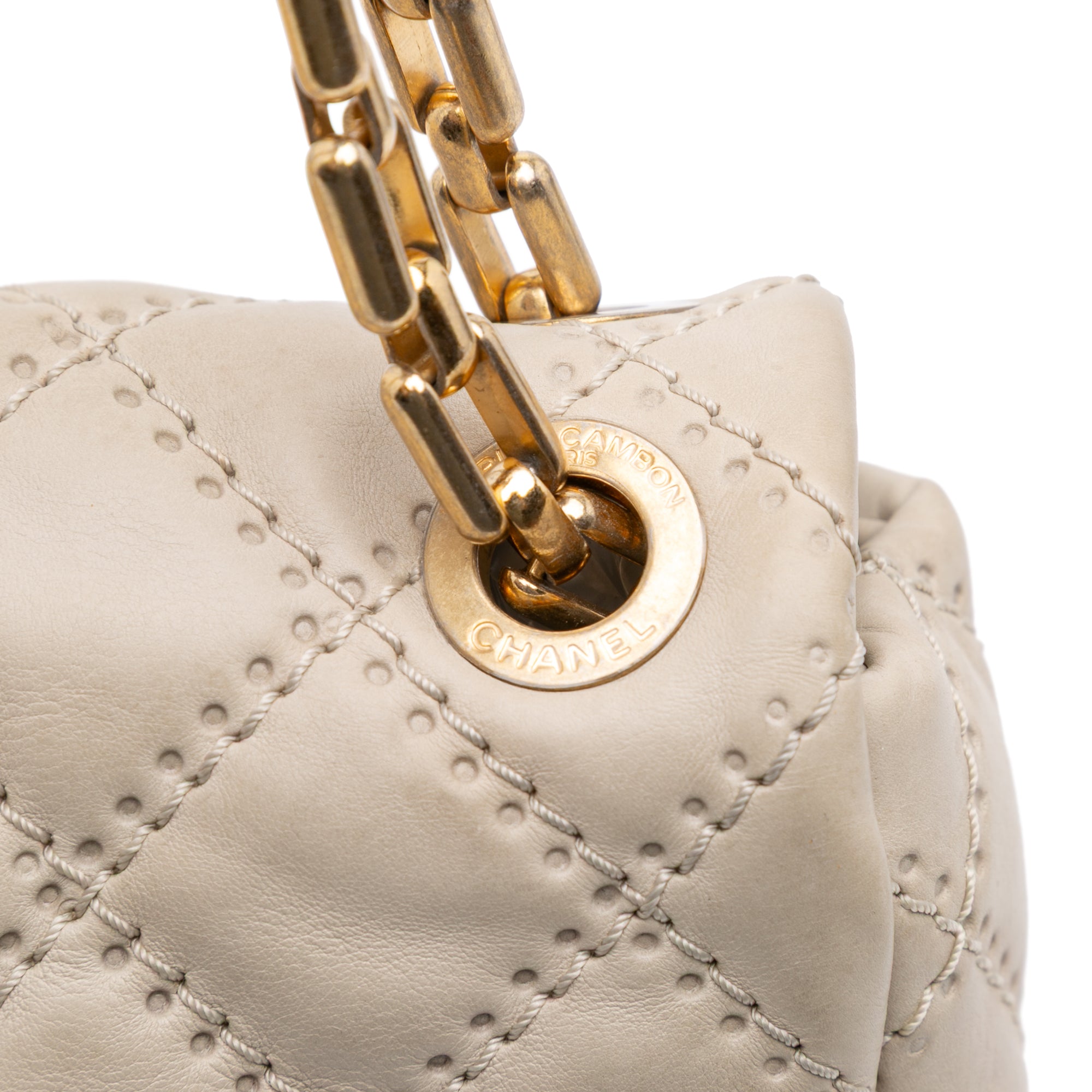 Chanel Quilted Calfskin Ultimate Stitch Retro Chain Flap - image 9