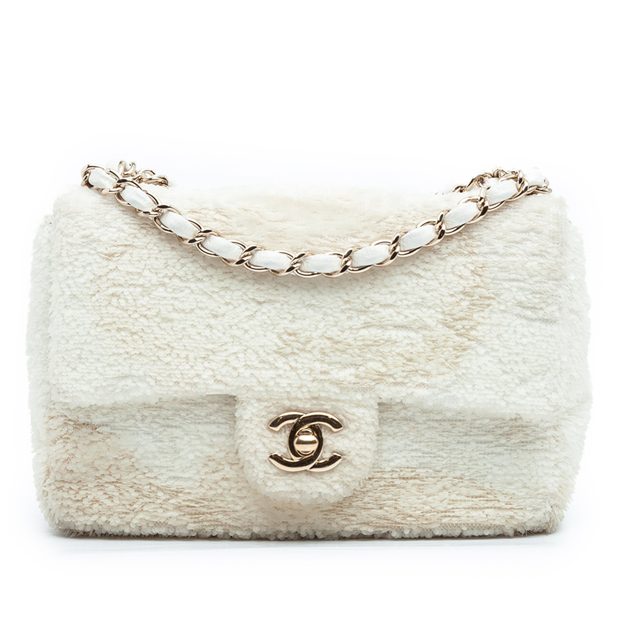 Chanel Small Sequins Single Flap - image 1
