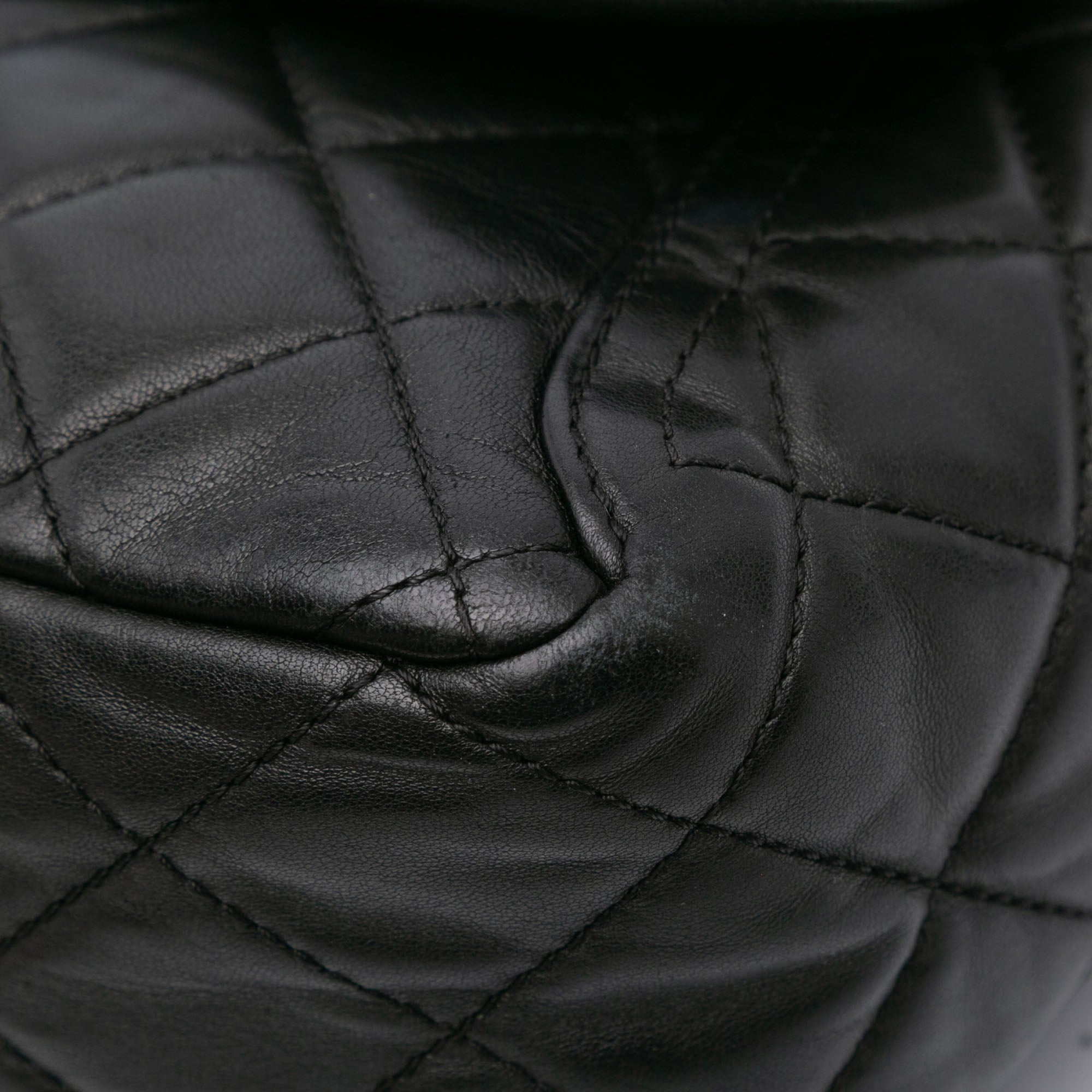 Chanel Large Quilted Lambskin Around Pockets Flap - image 7
