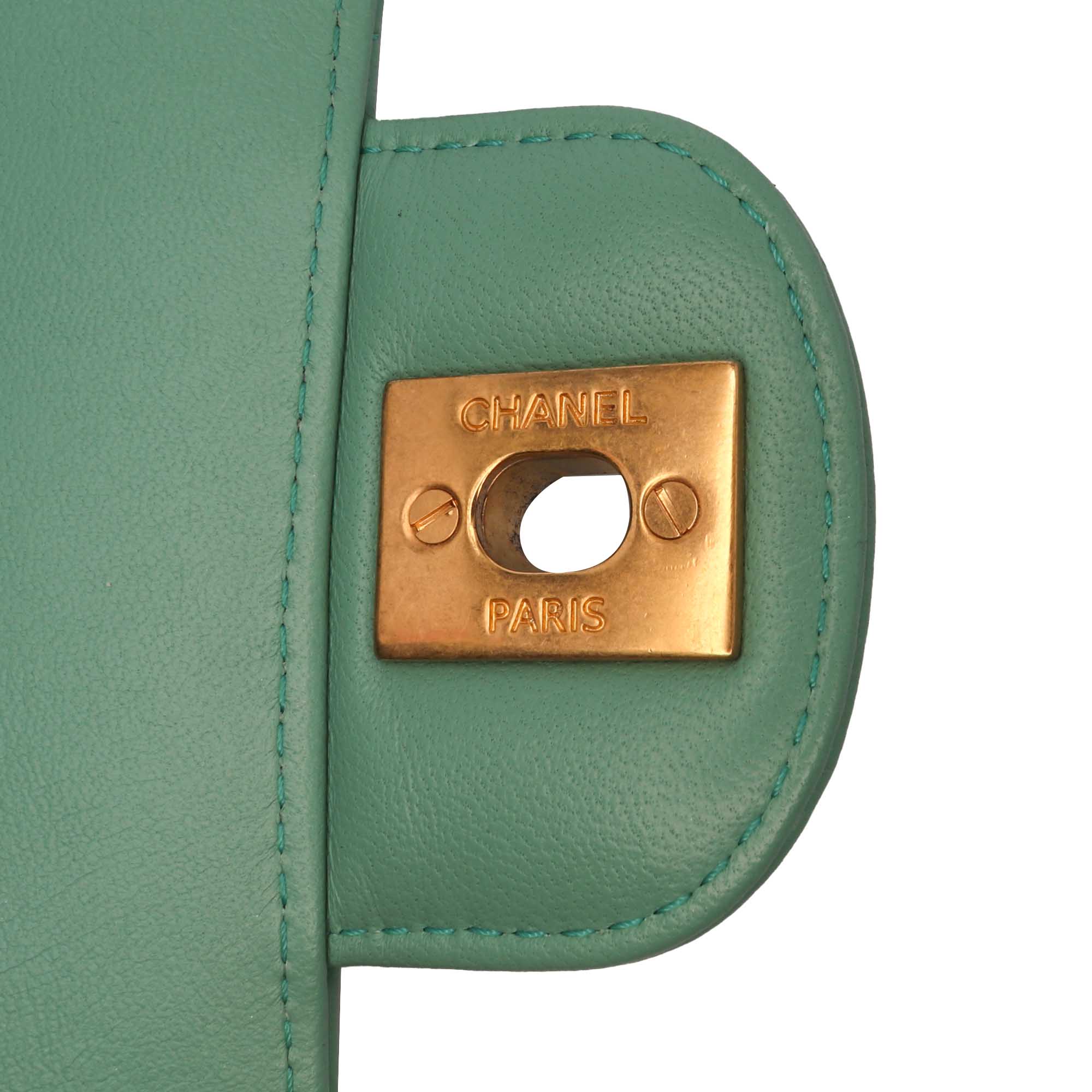 Chanel Mini Rectangular Classic Chevron Lambskin Single Flap - image 8