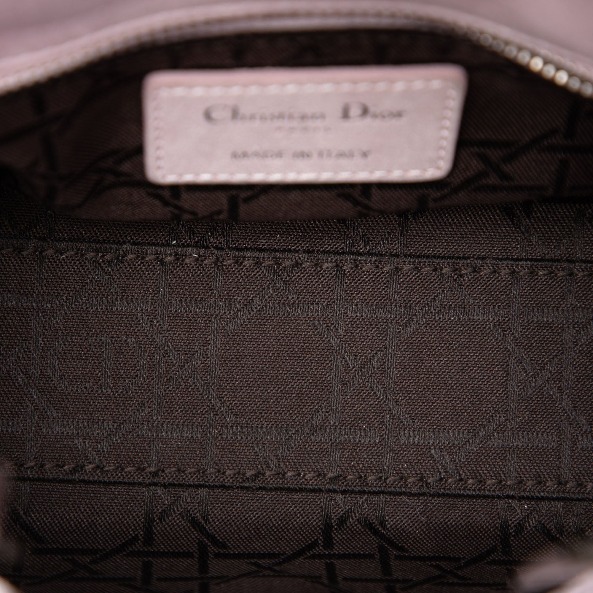 Dior Mini Iridescent Lambskin Cannage Lady Dior - image 4