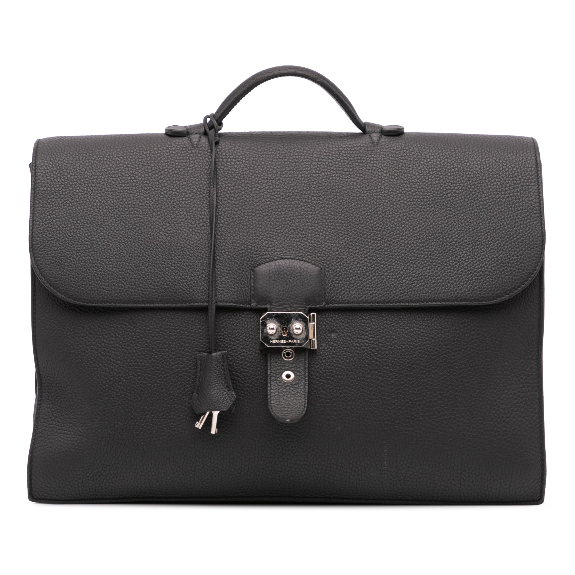 Hermès Togo Sac A Depeches 38 - image 1