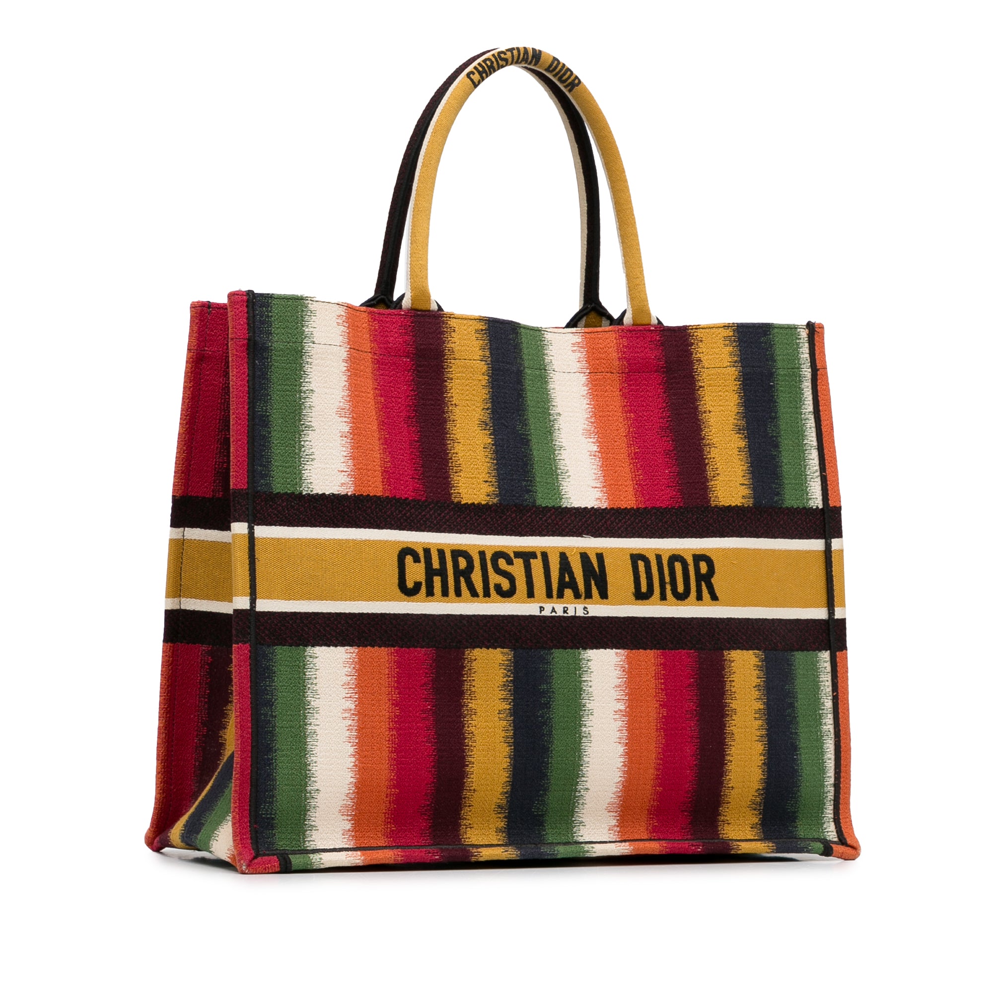 Dior Large Striped Book Tote - image 2