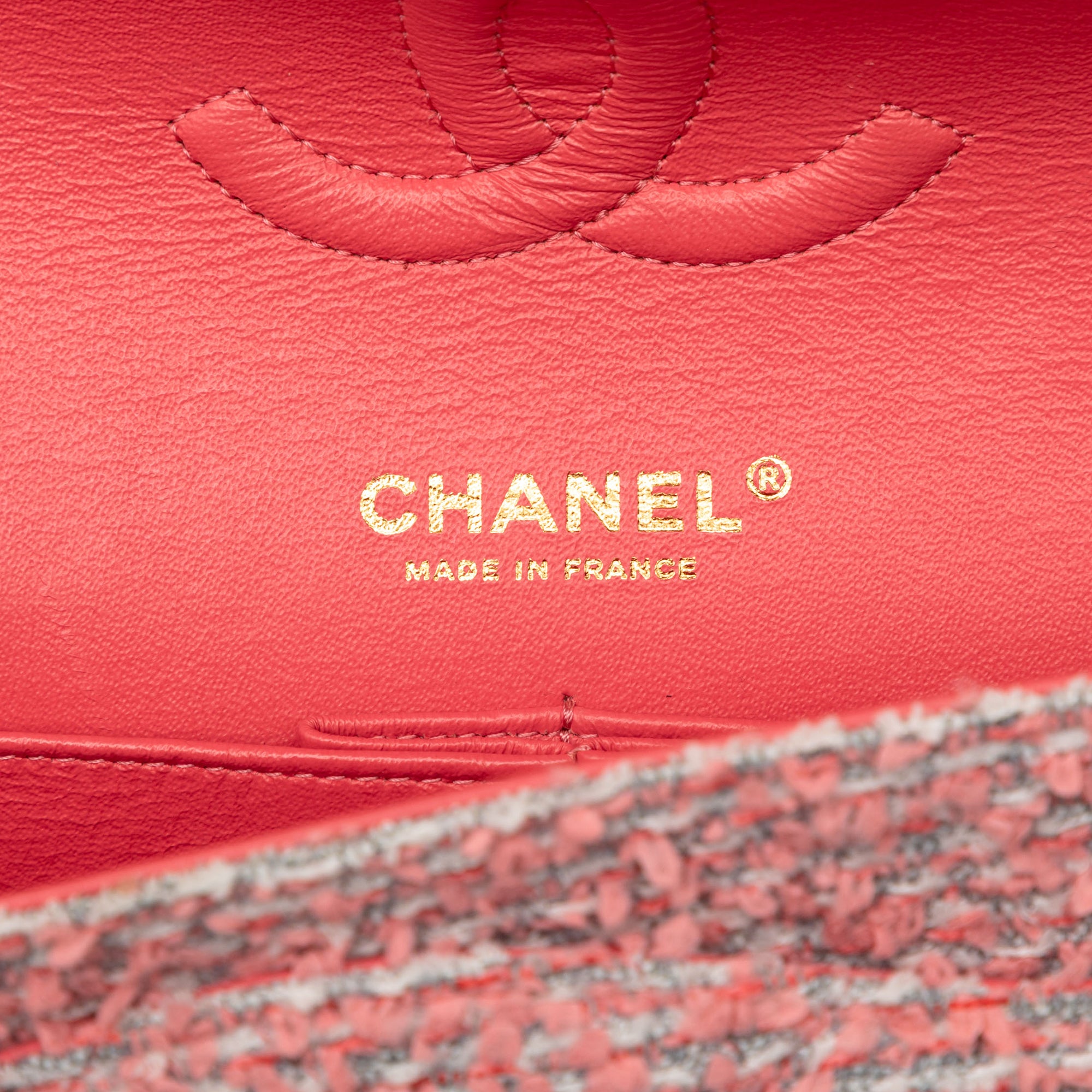 Chanel Medium Classic Tweed Double Flap - image 5