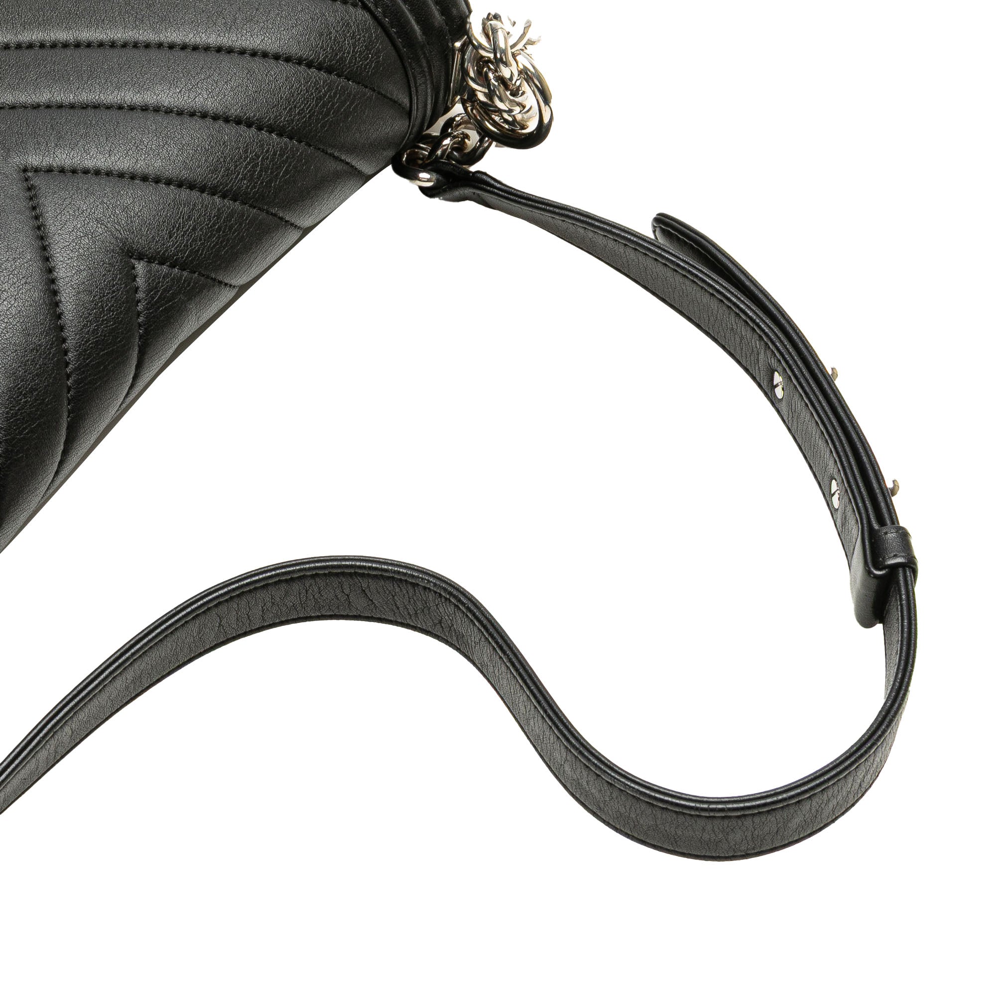 Chanel Old Medium Chevron Caviar Boy Flap - image 13