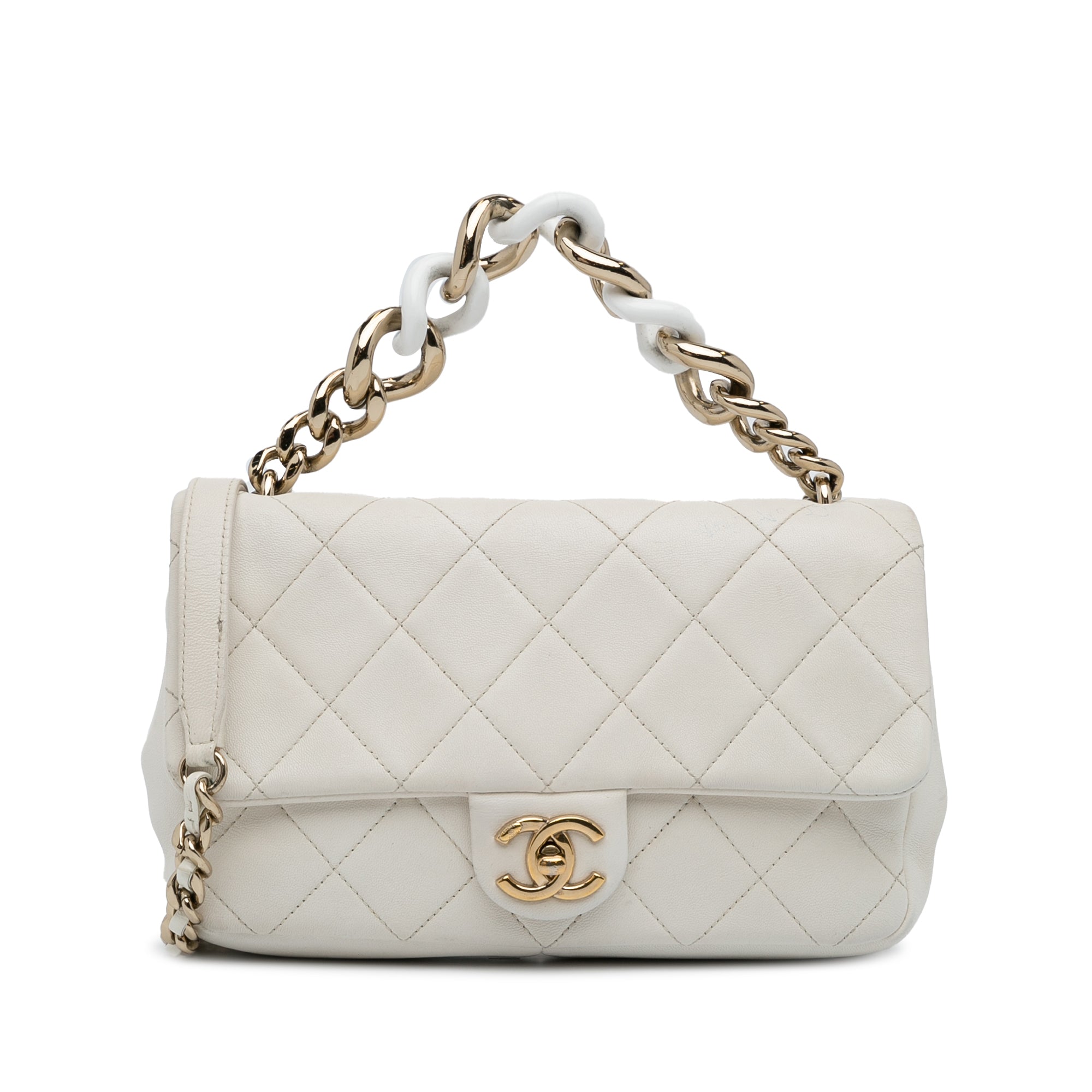 Chanel Small Elegant Chain Single Flap - image 1