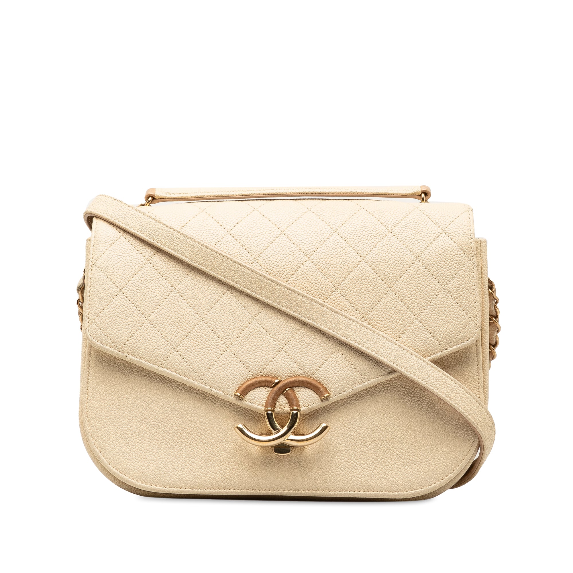 Chanel Medium Caviar Paris Cuba Thread Around Flap - image 1