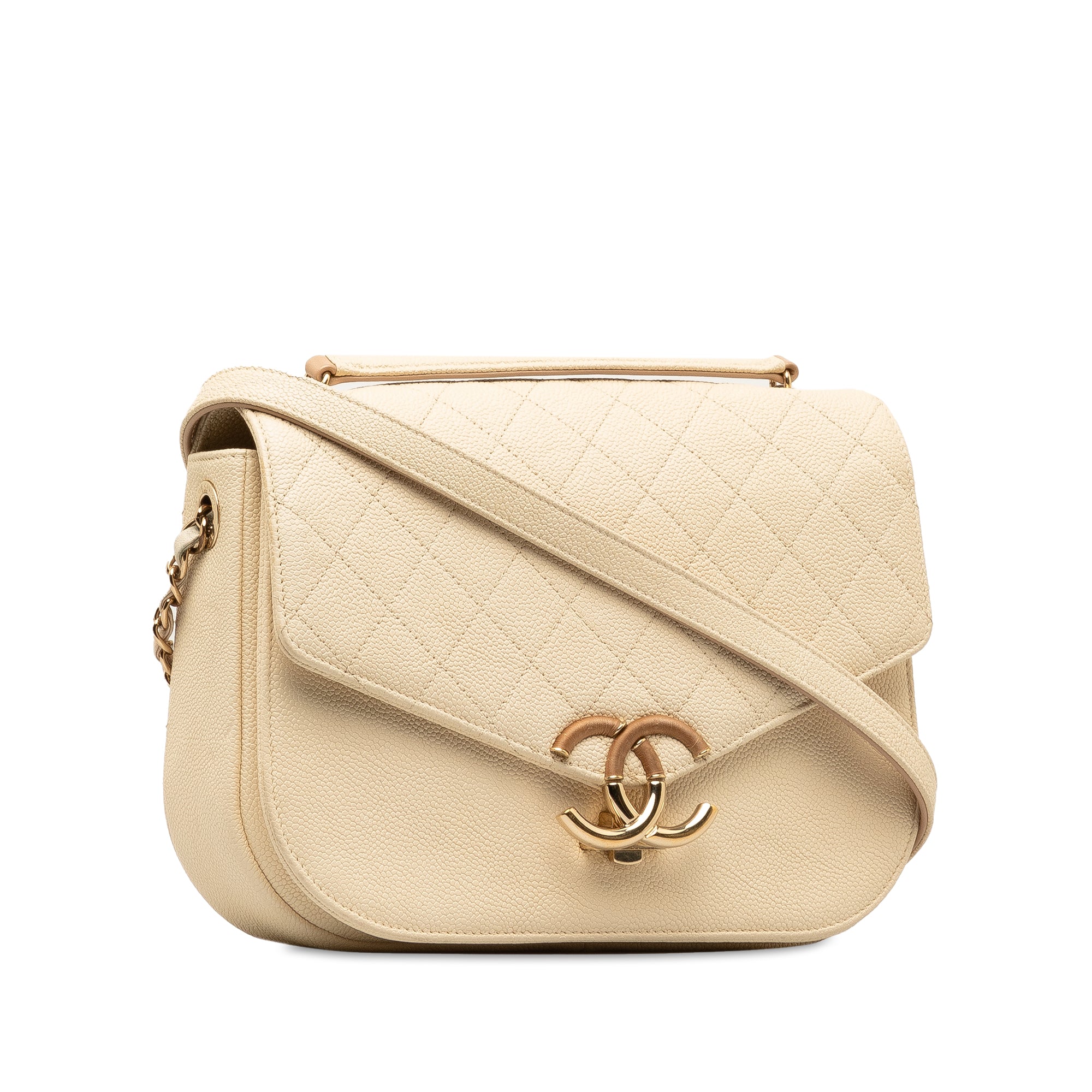 Chanel Medium Caviar Paris Cuba Thread Around Flap - image 2