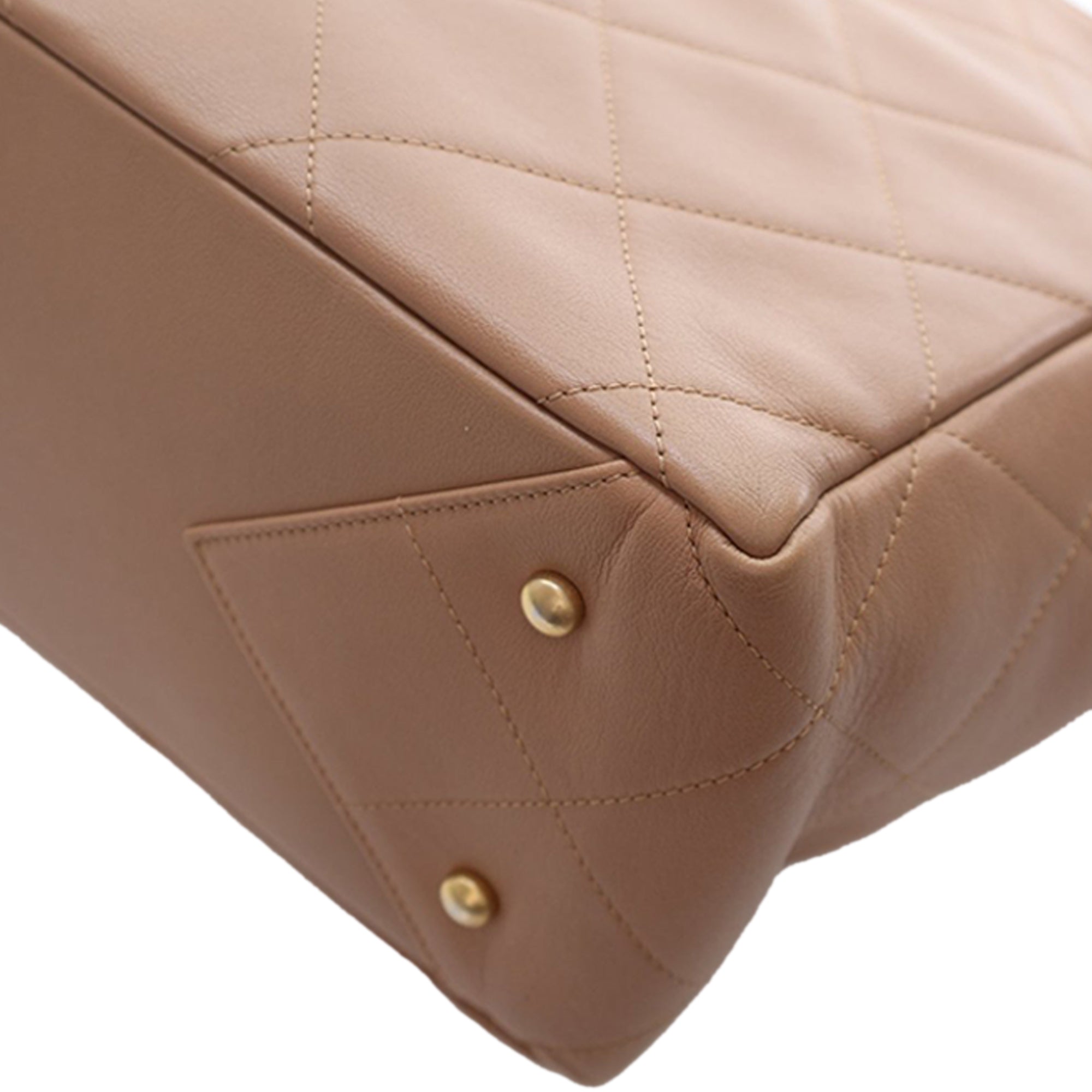 Chanel Quilted Calfskin Turnlock CC Chain Tote - image 12