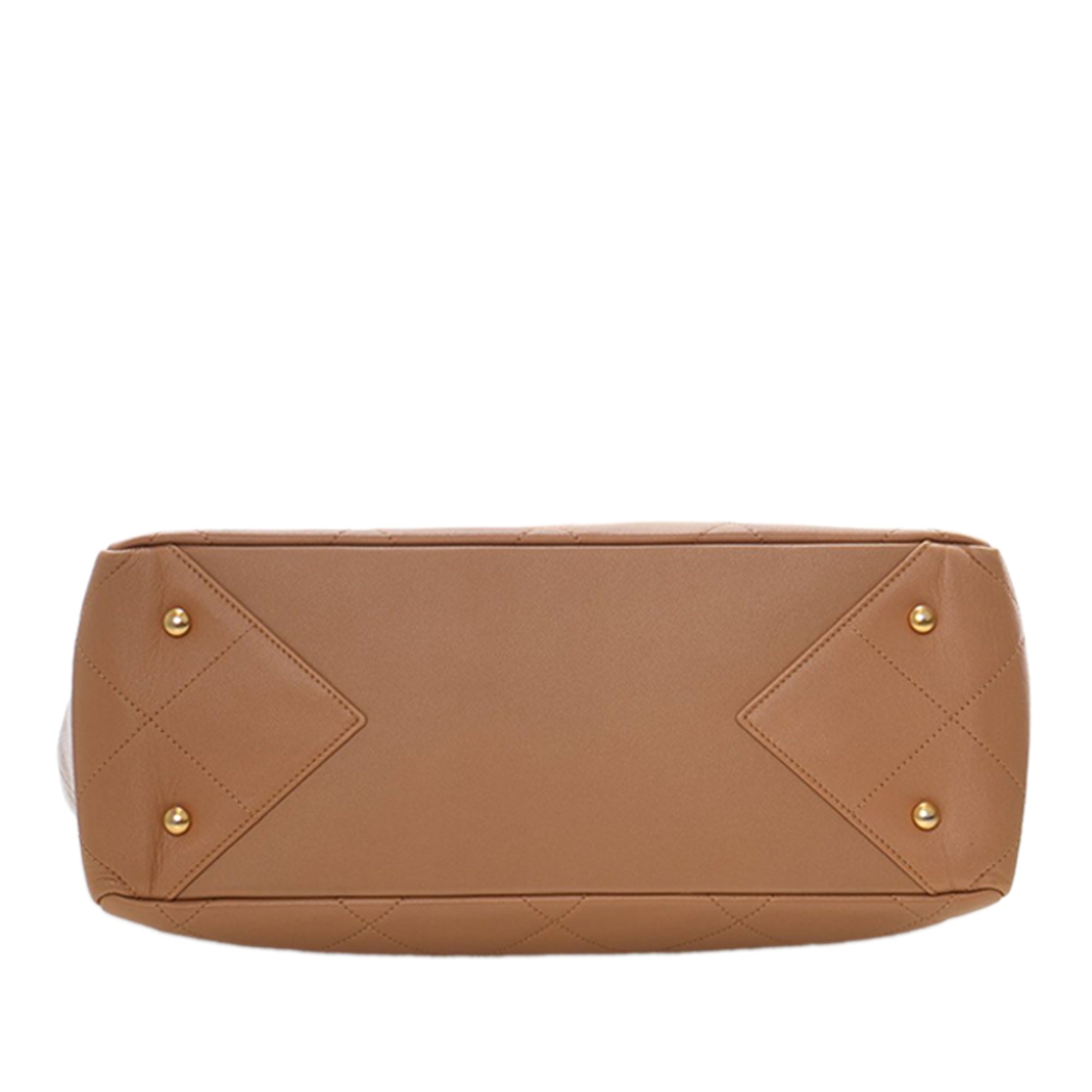 Chanel Quilted Calfskin Turnlock CC Chain Tote - image 7