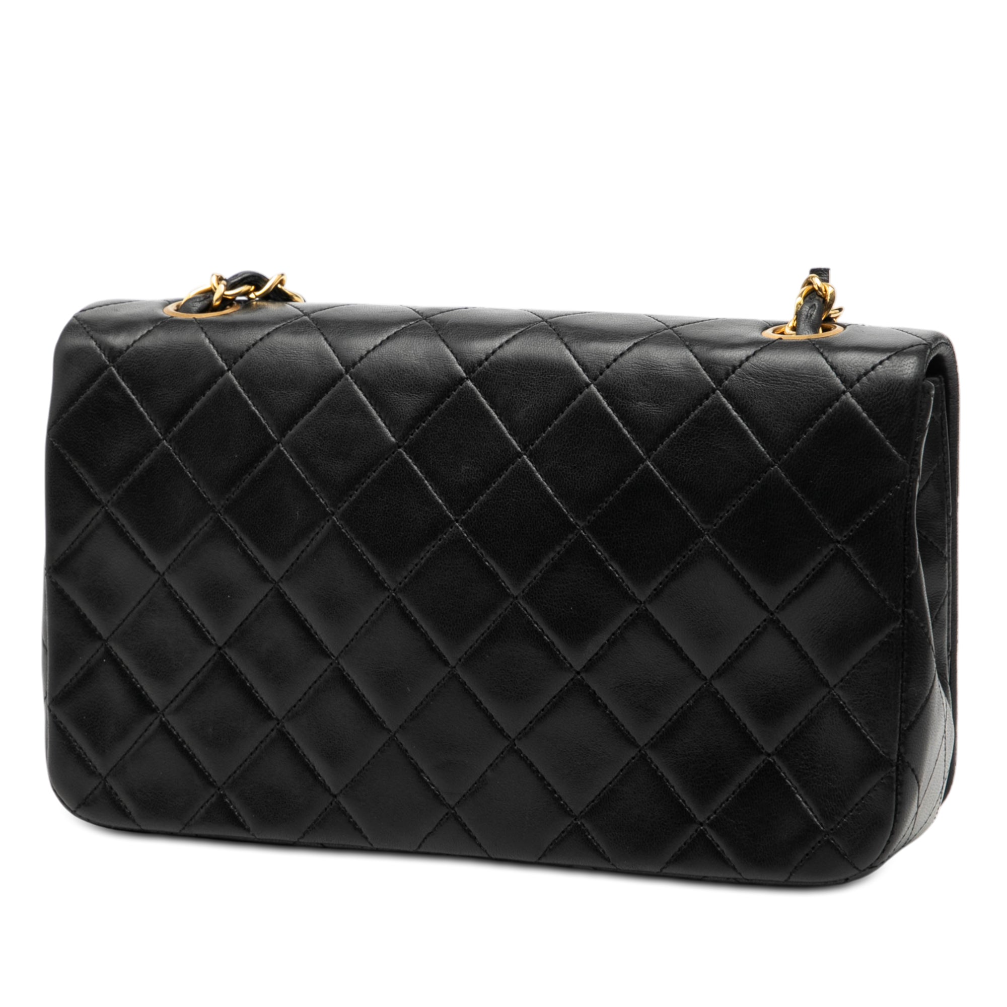 Chanel Medium CC Quilted Lambskin Full Flap - image 2