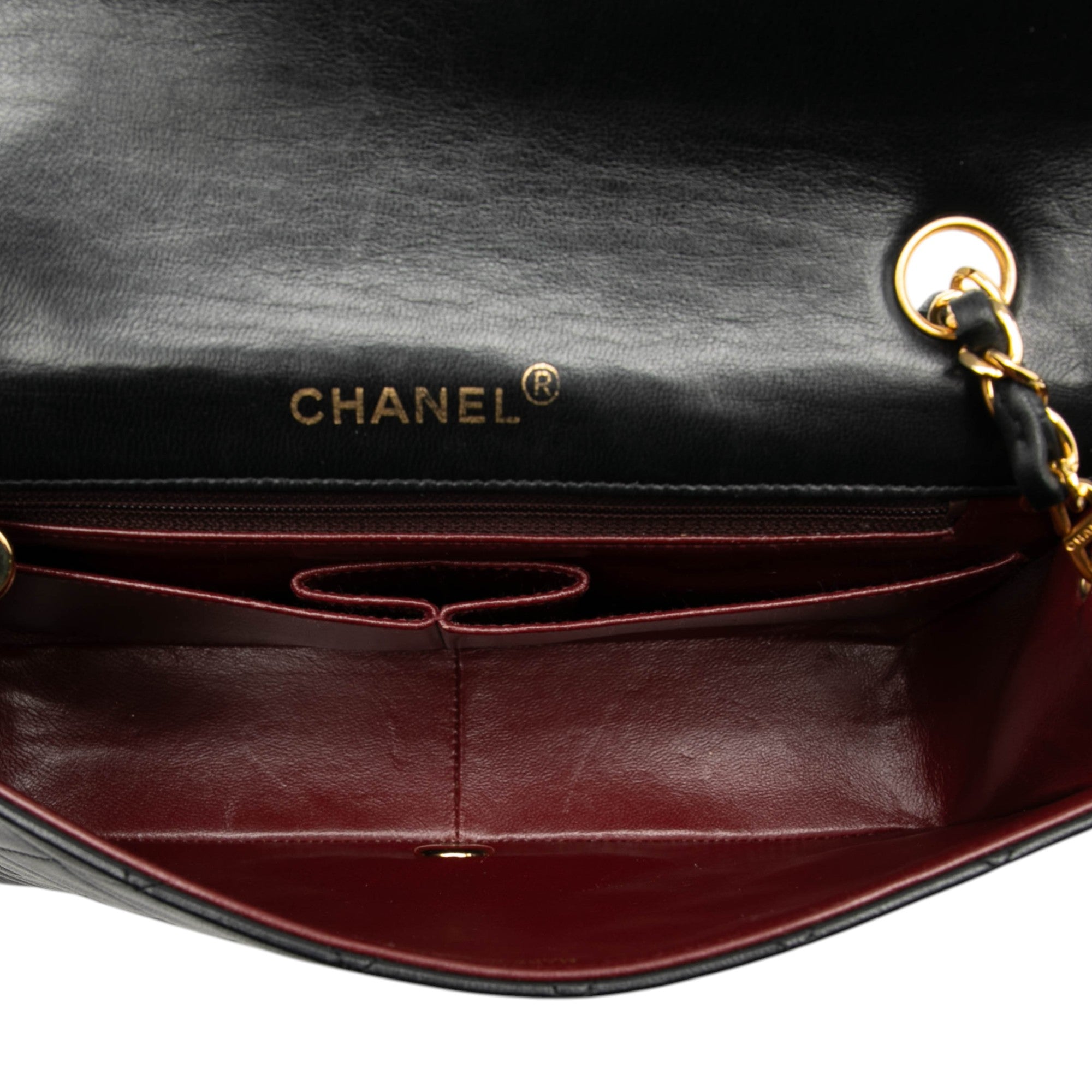 Chanel Medium CC Quilted Lambskin Full Flap - image 4